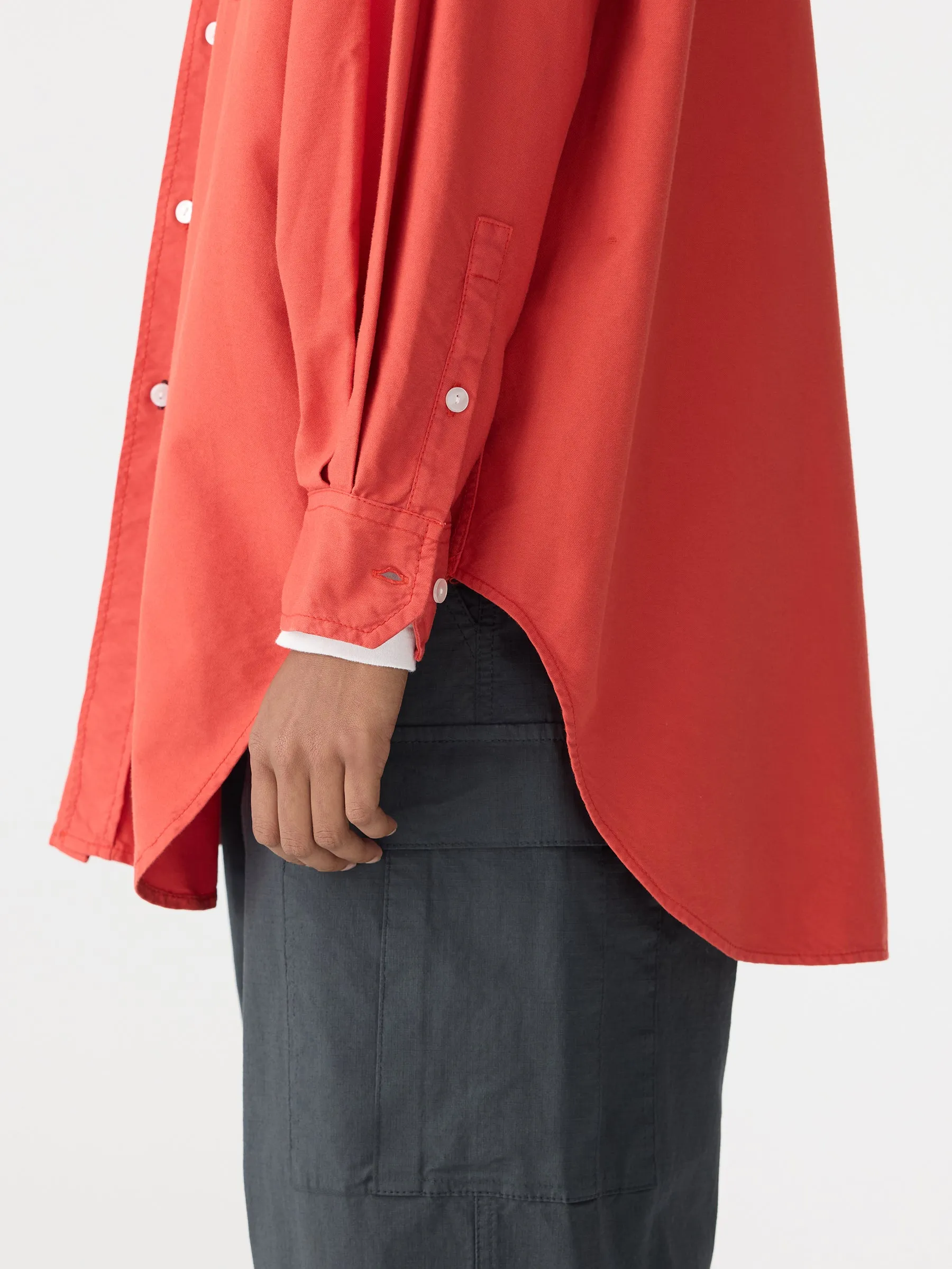 Oversized Pinpoint Shirt