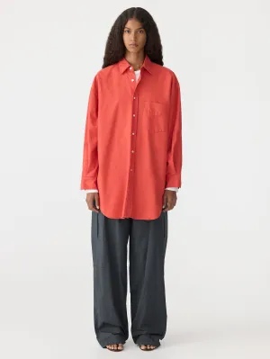 Oversized Pinpoint Shirt