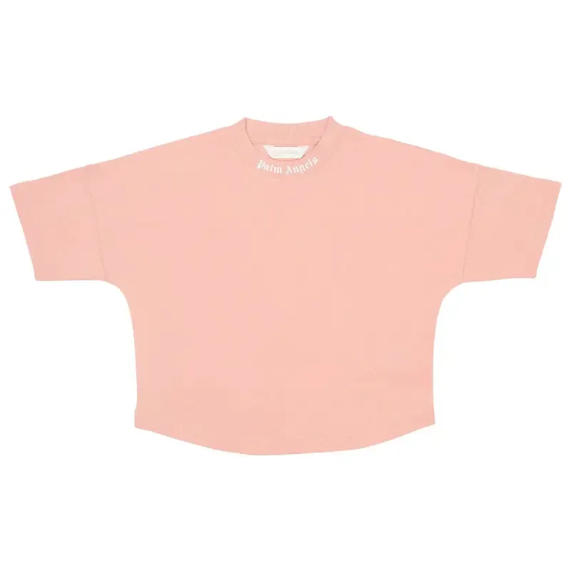 Palm Angels Pale Pink Cotton T-shirt