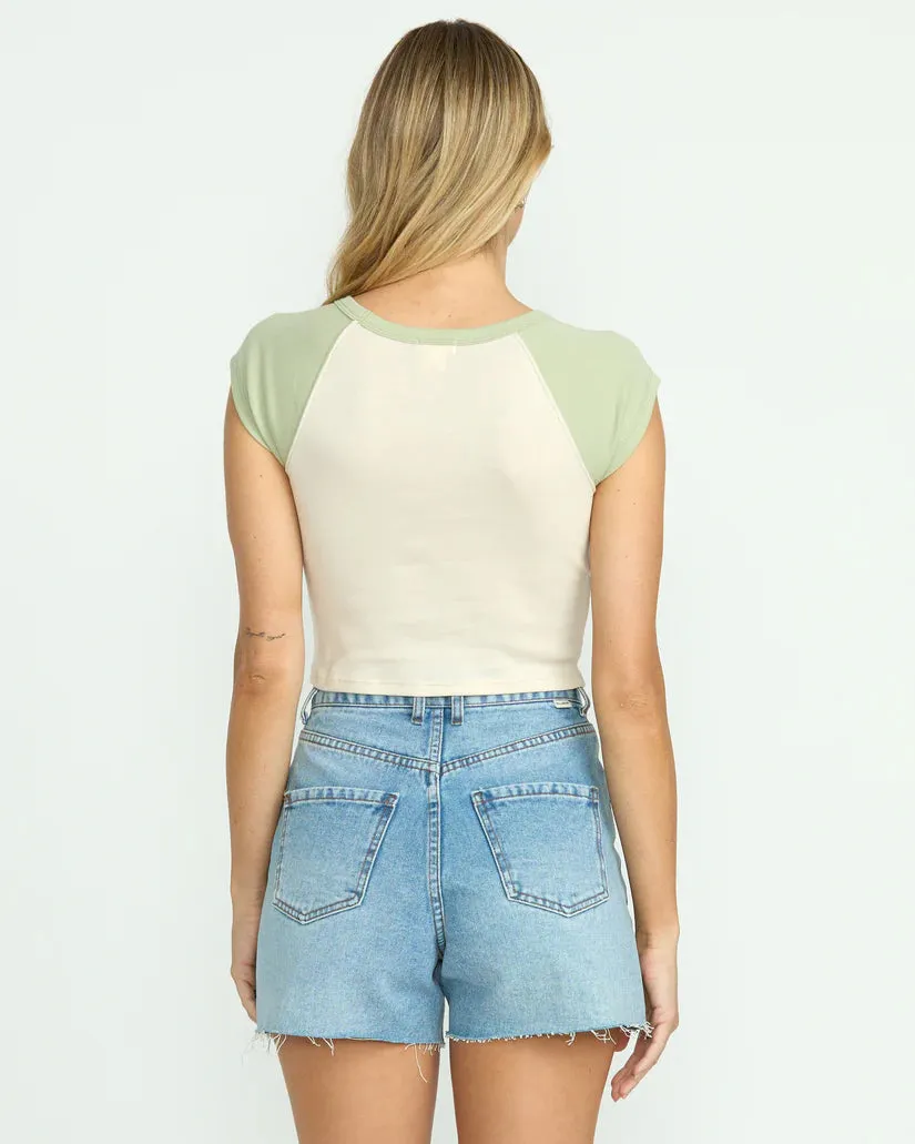 Paradise Raglan Tee