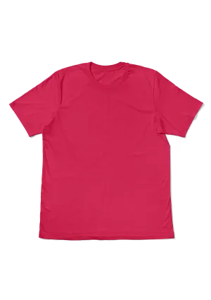 Perfect TShirt Co Womens Original Boyfriend T-Shirt - Fierce Fuchsia