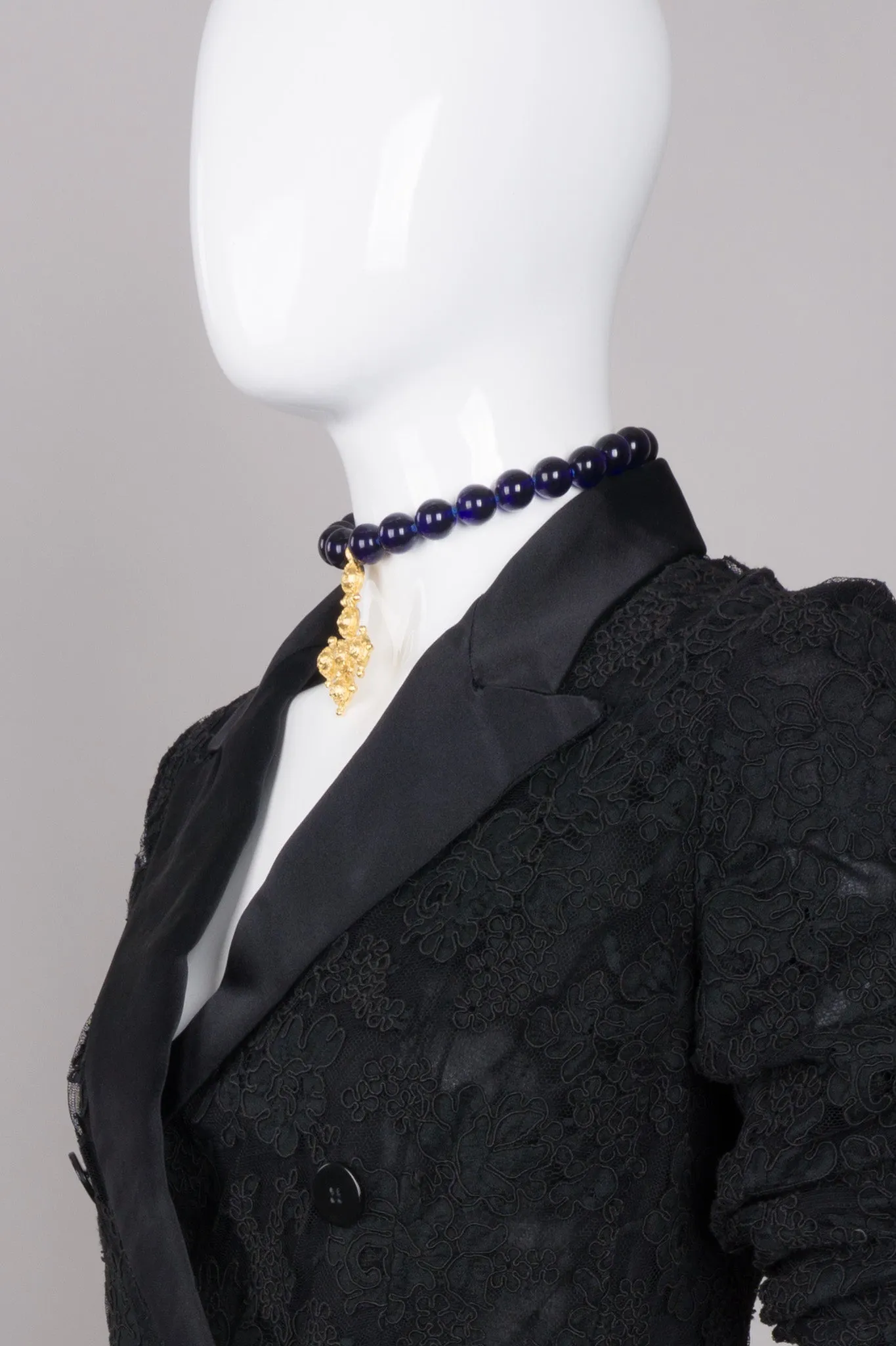 Petrine Cross Bead Necklace