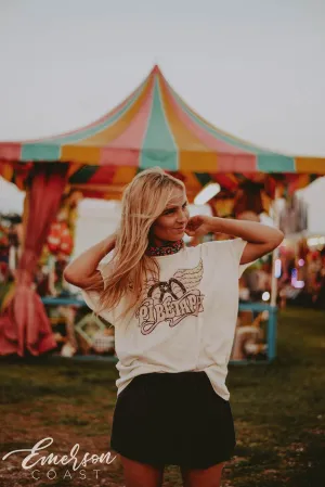 Pi Beta Phi Retro Wings Tee