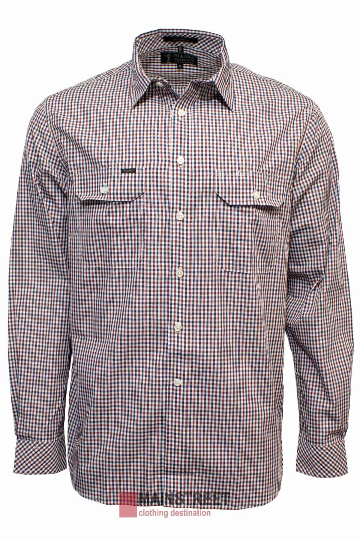 Pilbara Check Double Pocket Shirt