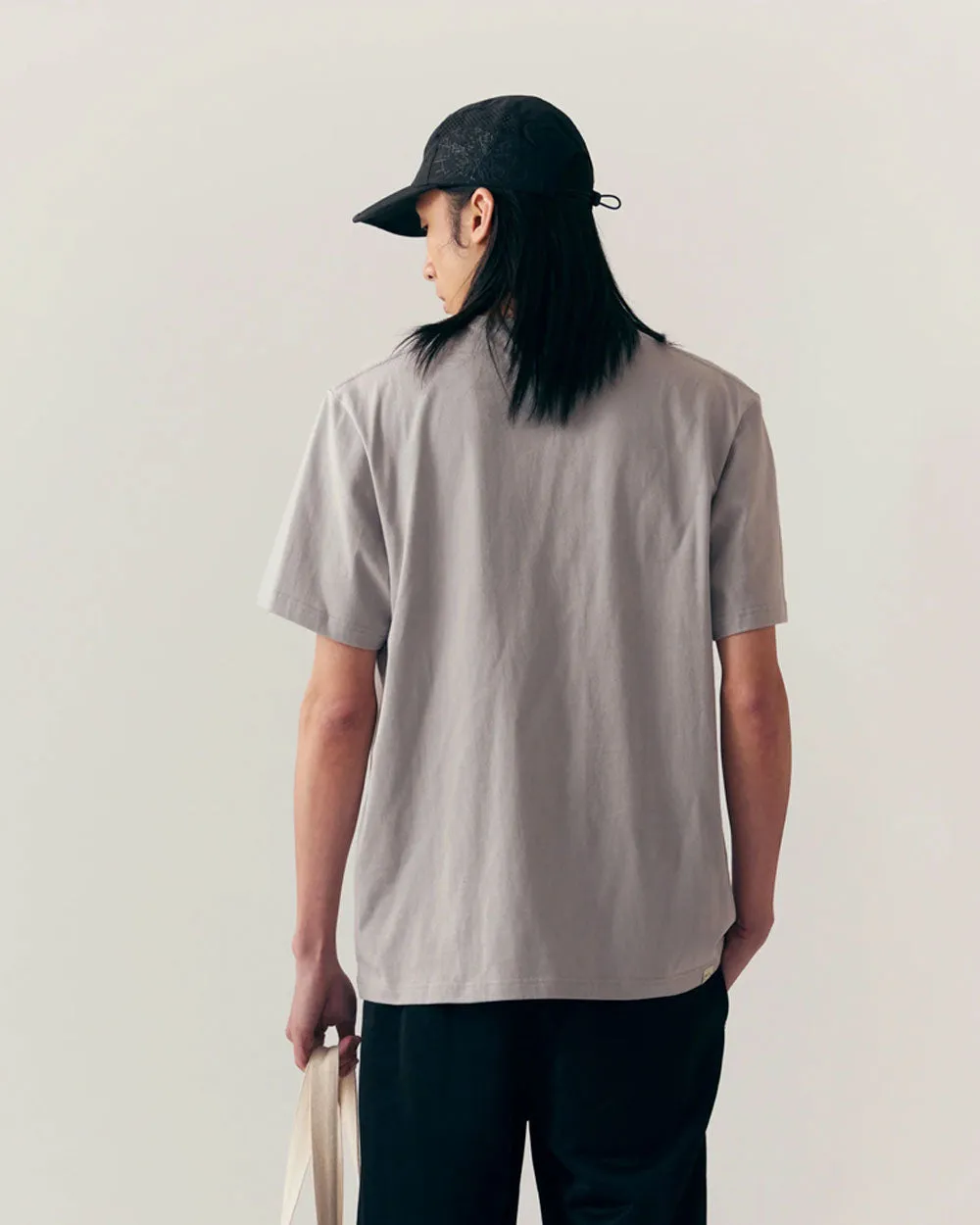 Pinga Pocket Tee - Cement