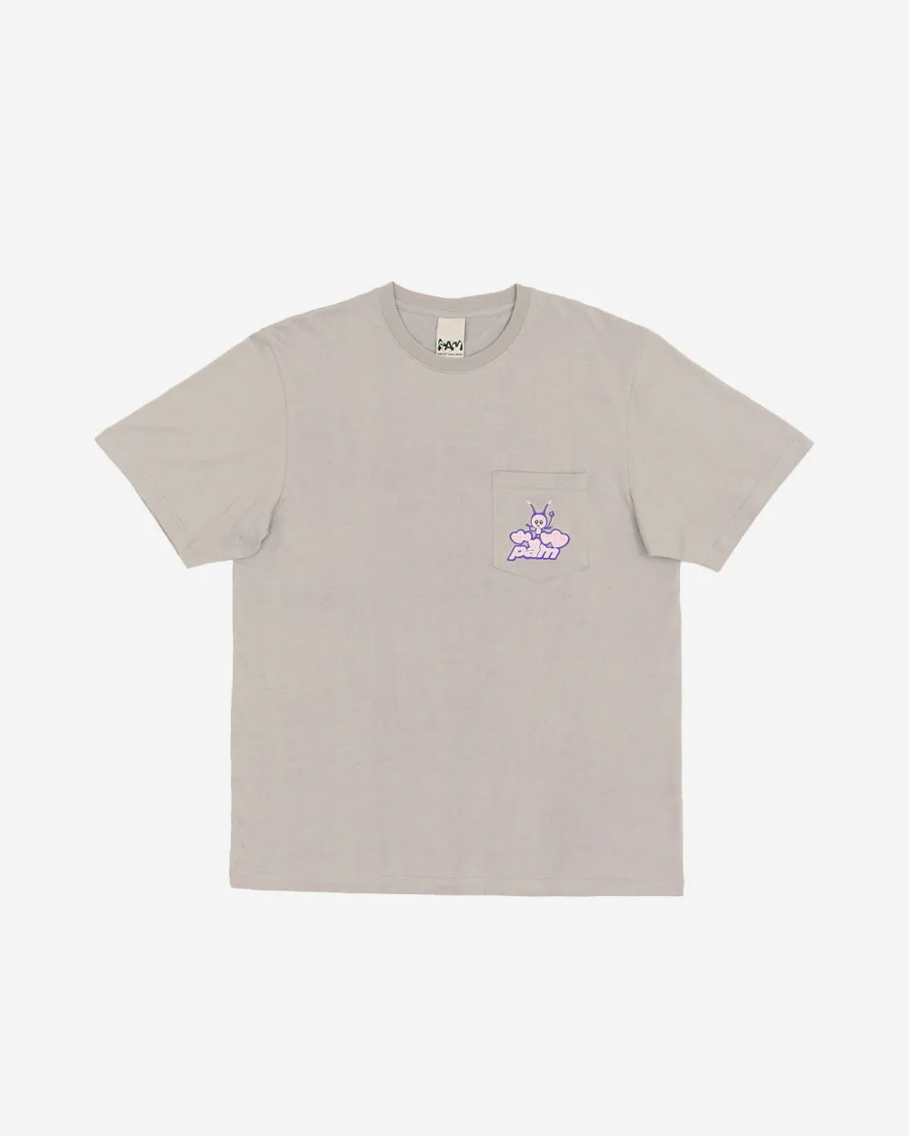 Pinga Pocket Tee - Cement