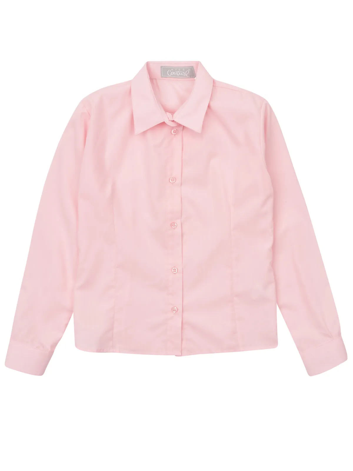 Pink Collared Dress Shirt by Kids Couture