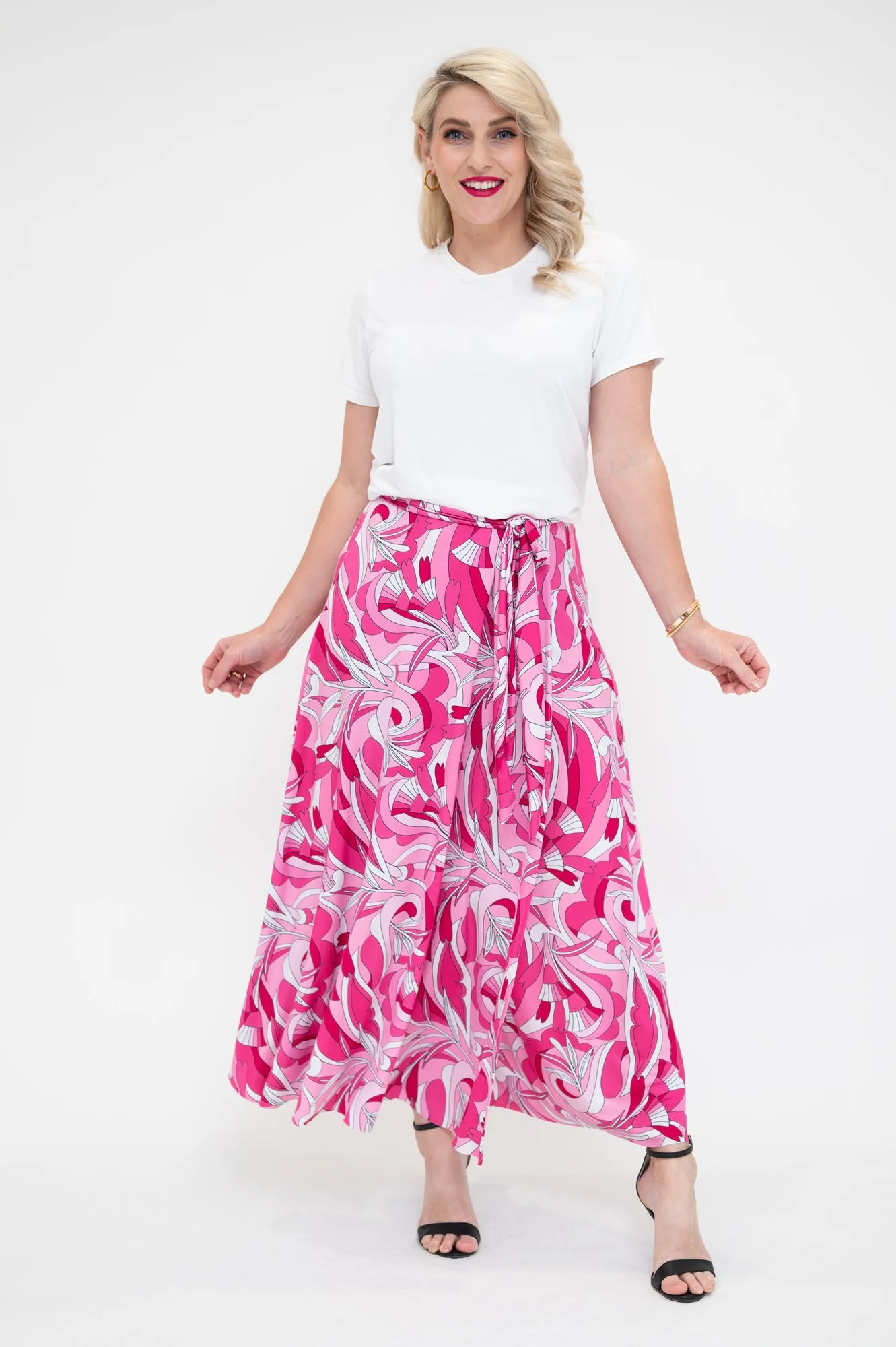 Pink Delight - Wrap Skirt