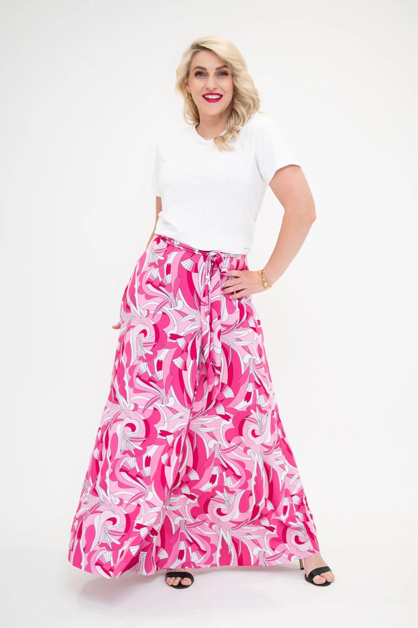 Pink Delight - Wrap Skirt