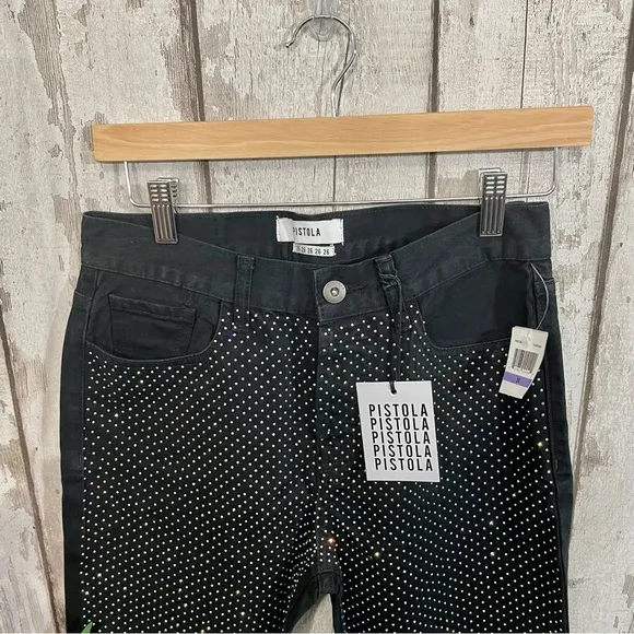 Pistola - NWT Nico Rhinestone Mom Jeans