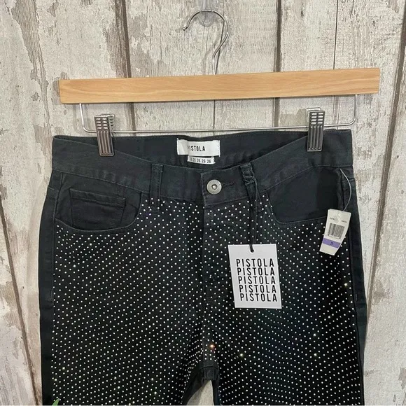 Pistola - NWT Nico Rhinestone Mom Jeans