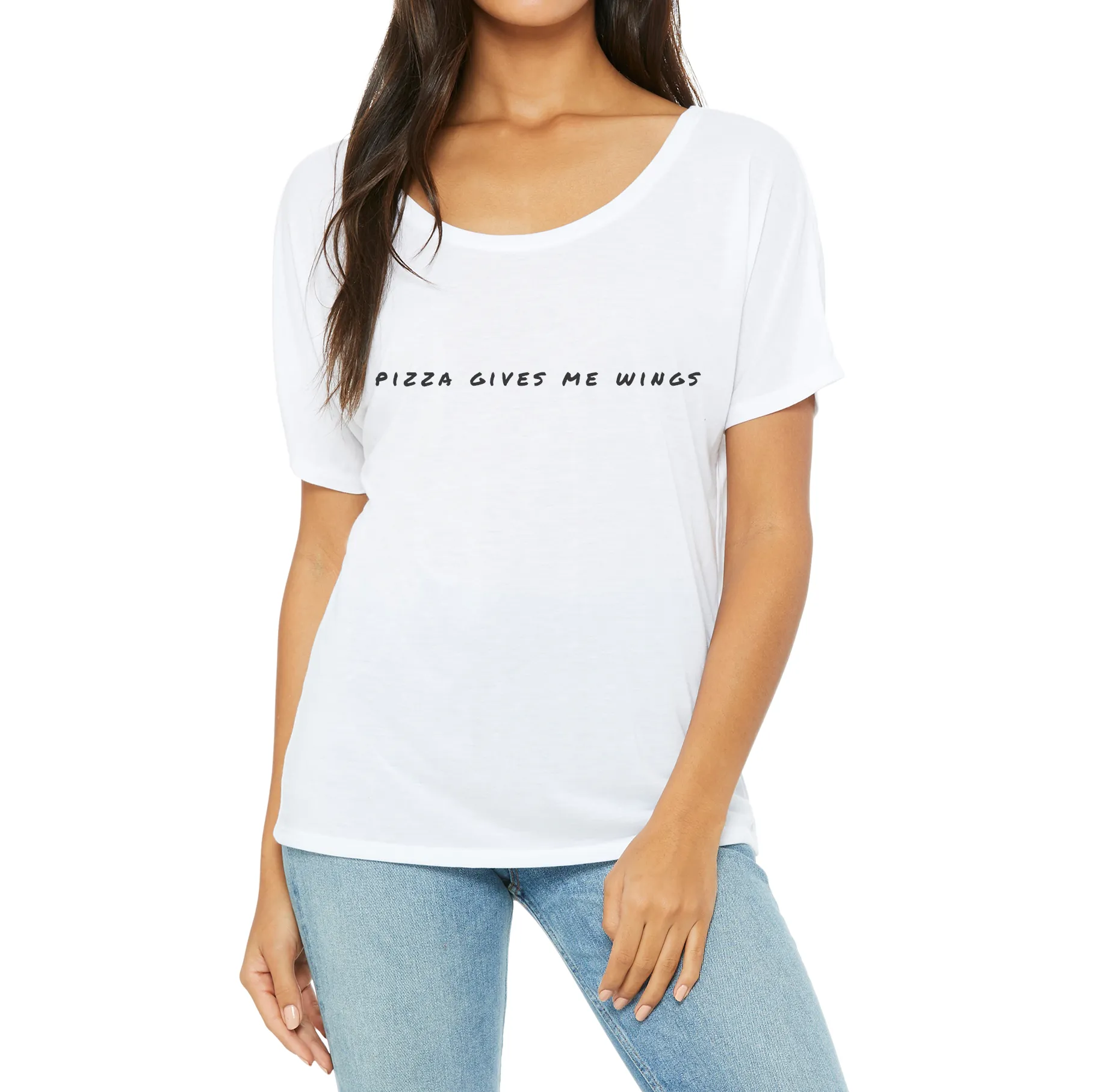 Pizza Wings Slouchy T-Shirt