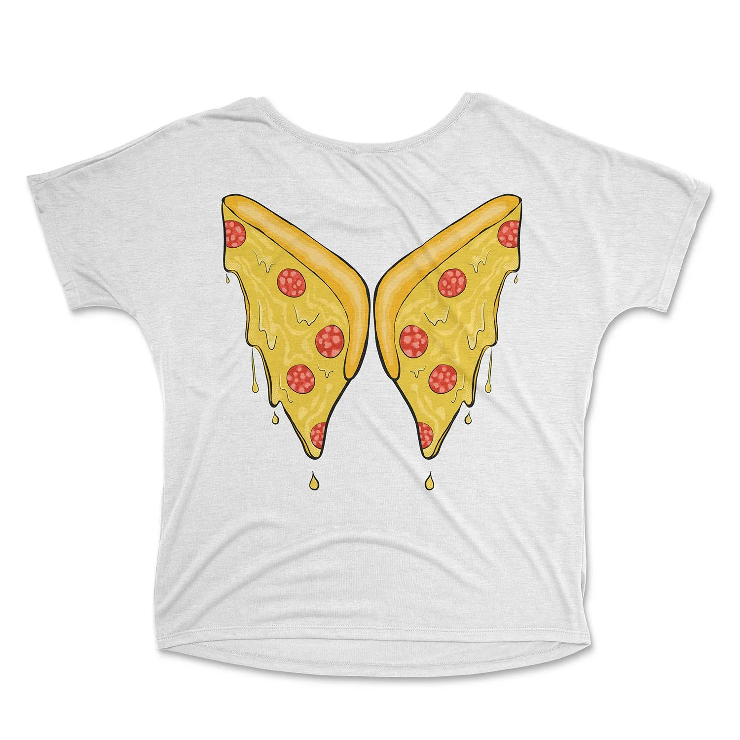 Pizza Wings Slouchy T-Shirt