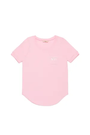 Pocket pink t-shirt by N21
