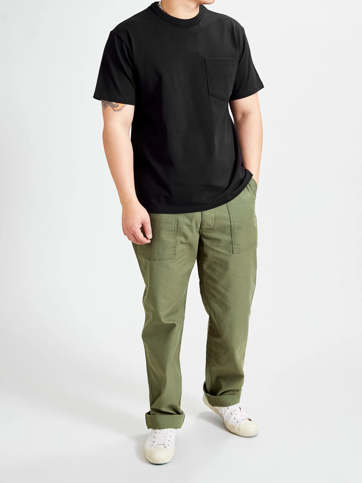 Pocket T-Shirt in Black