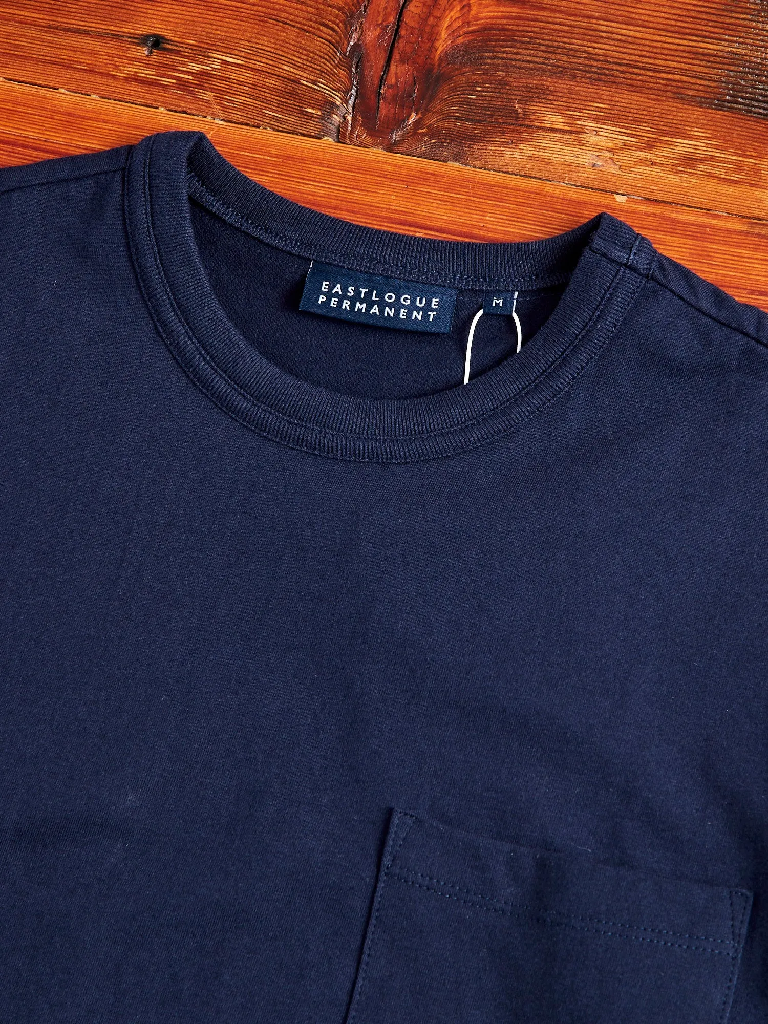 Pocket T-Shirt in Navy