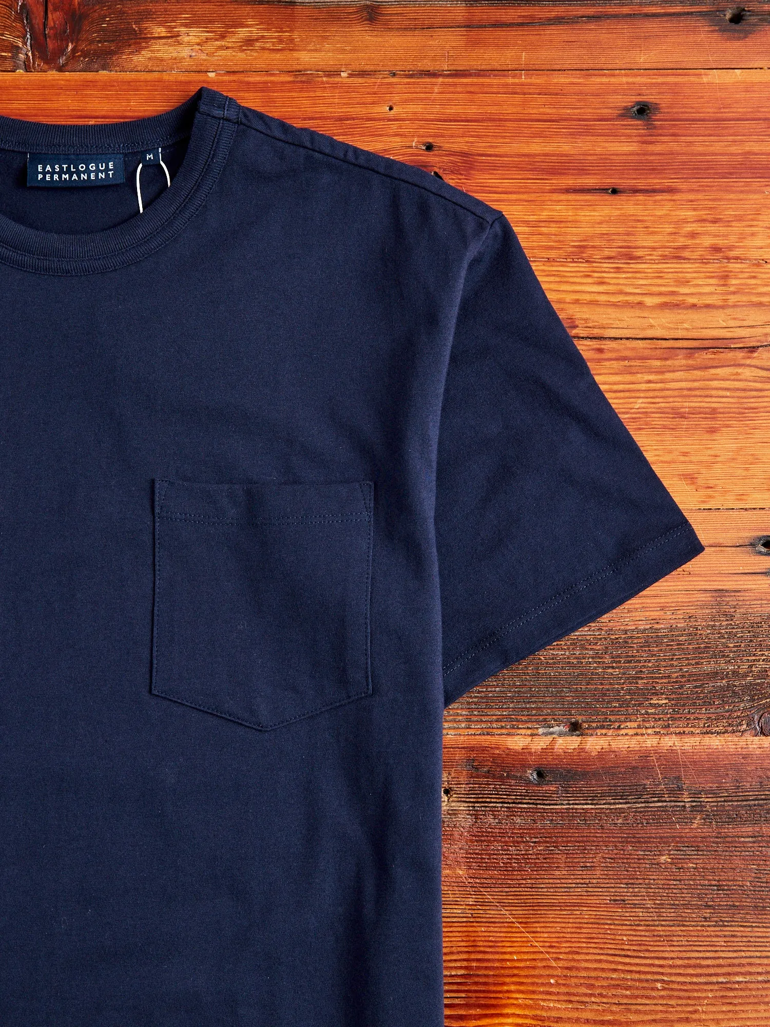 Pocket T-Shirt in Navy