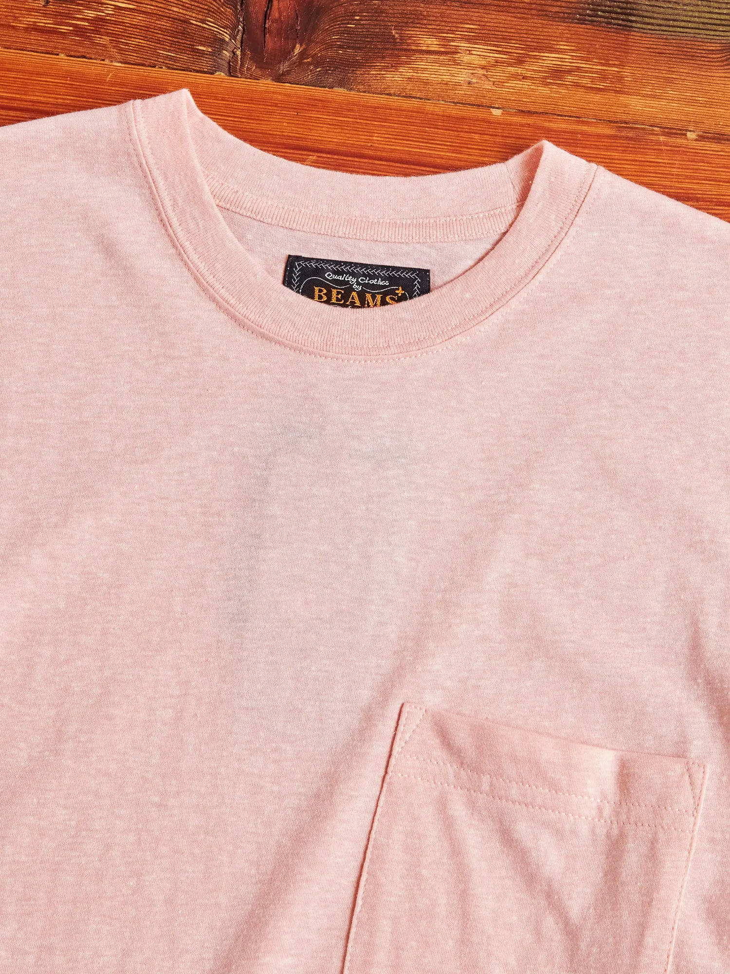 Pocket T-Shirt in Pink