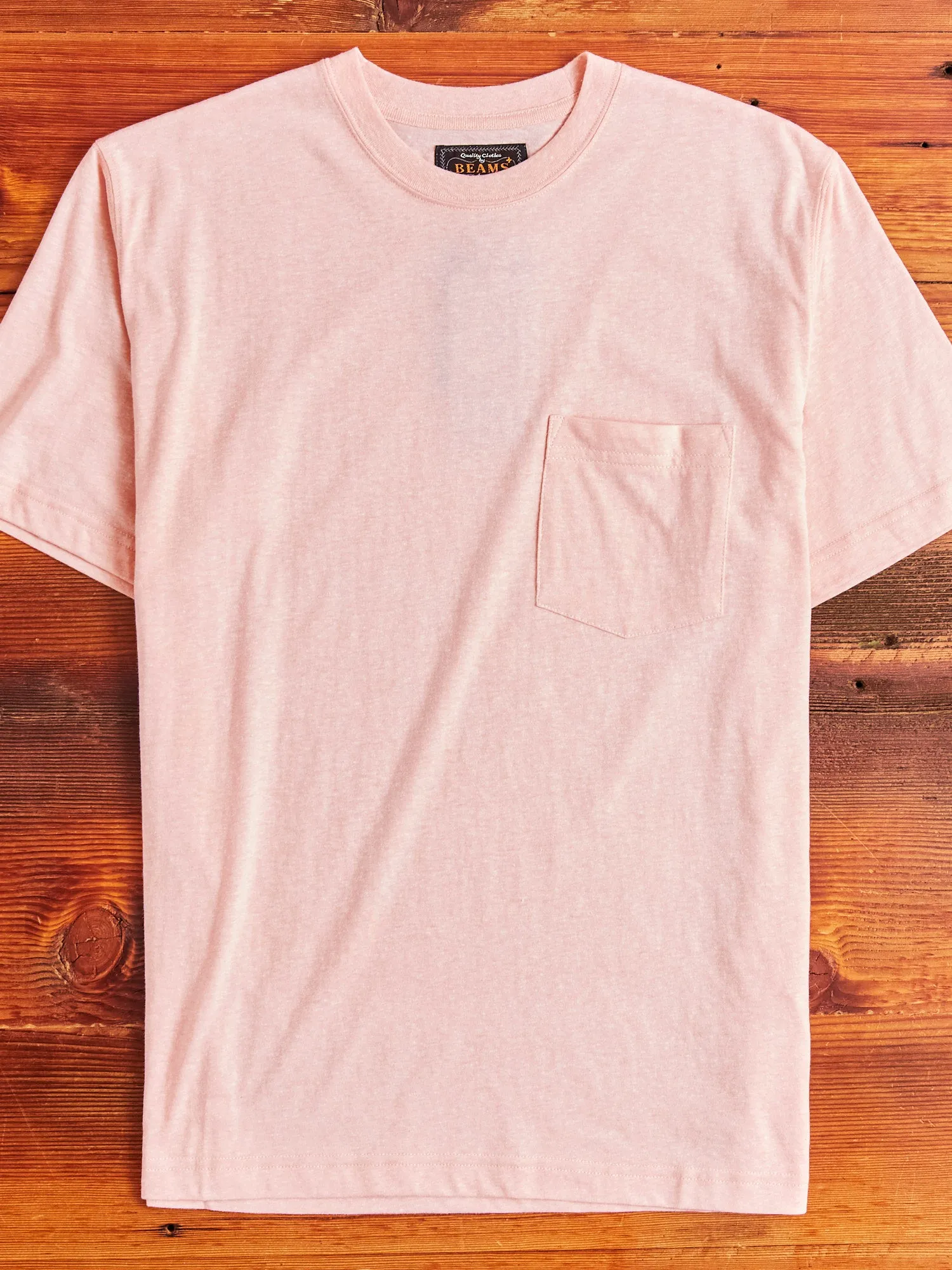Pocket T-Shirt in Pink