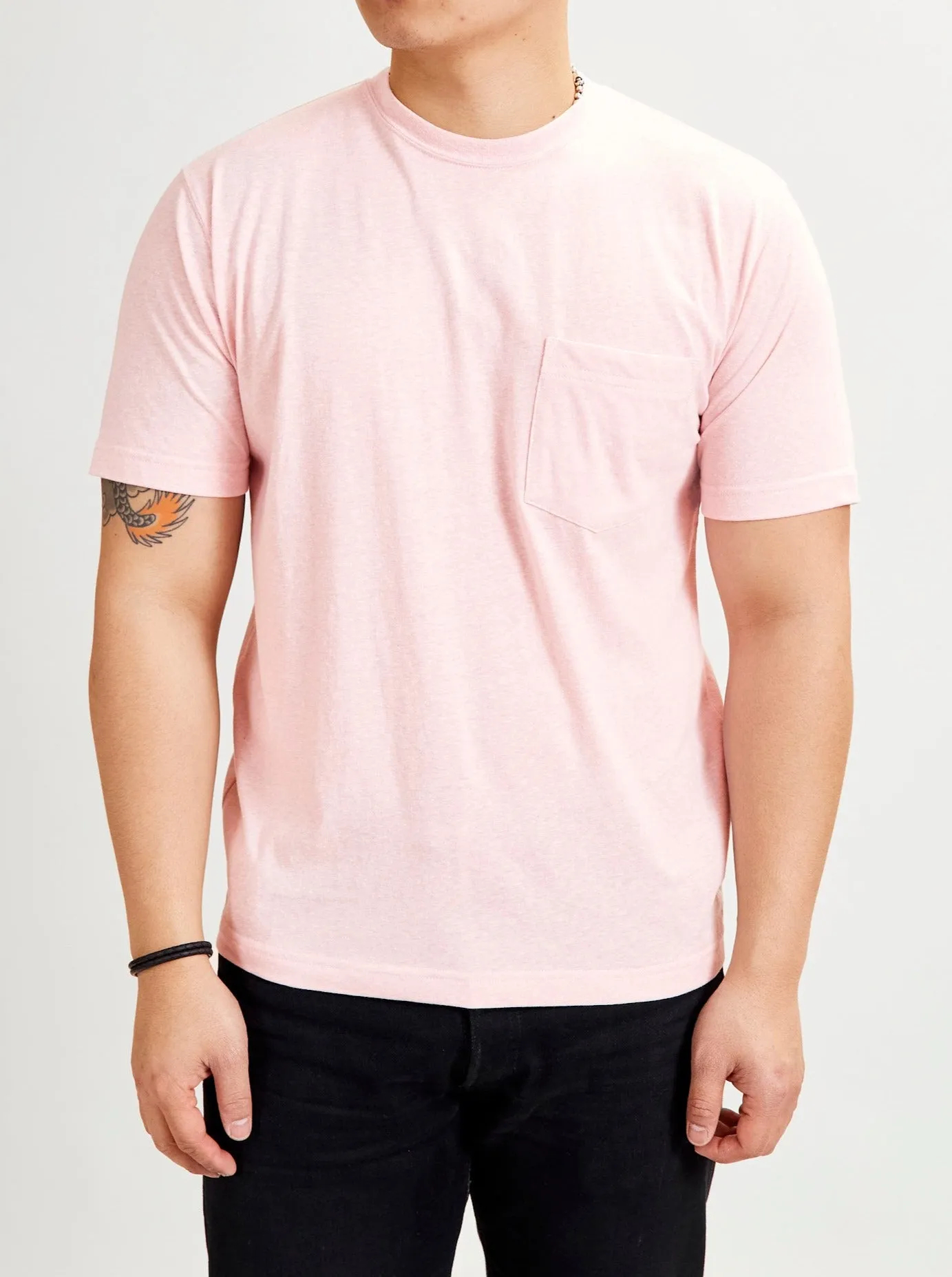 Pocket T-Shirt in Pink