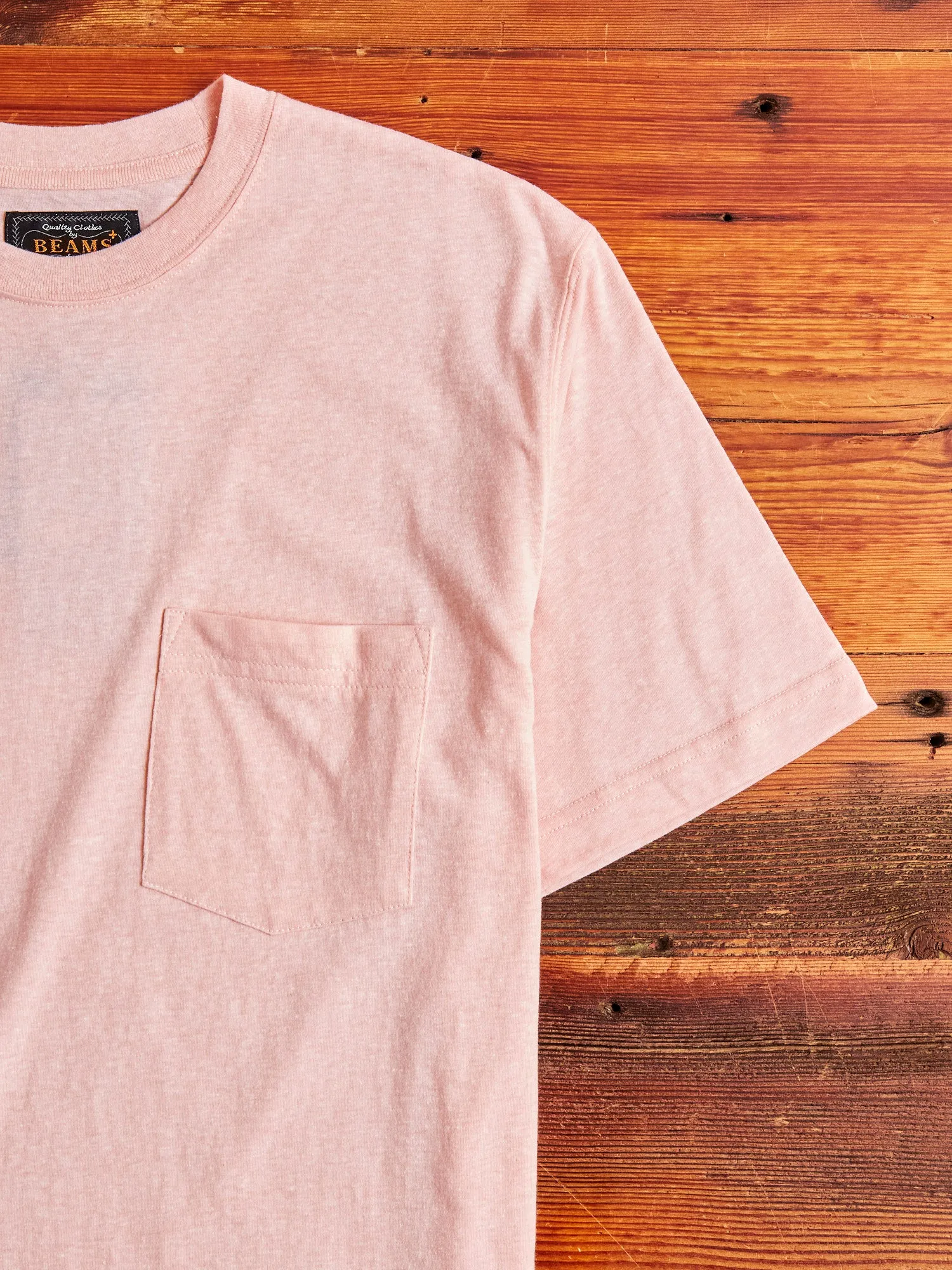 Pocket T-Shirt in Pink