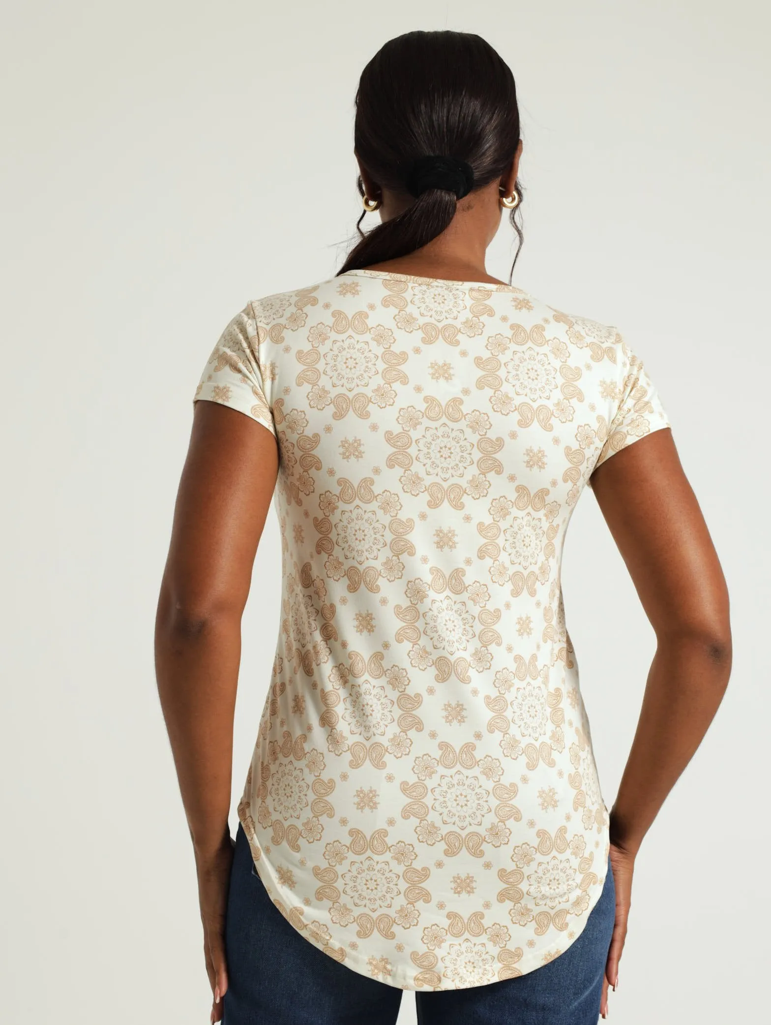 Pocket Tee - Beige