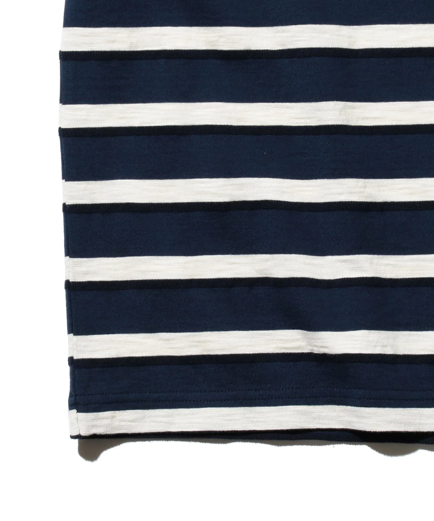 Pocket Tee Stripe - Navy