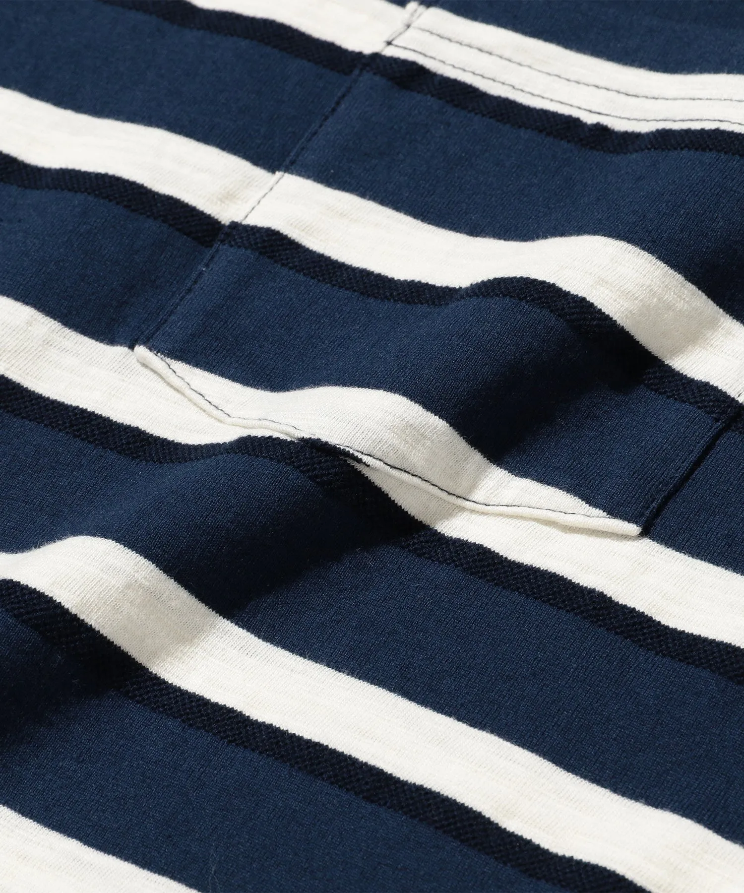 Pocket Tee Stripe - Navy