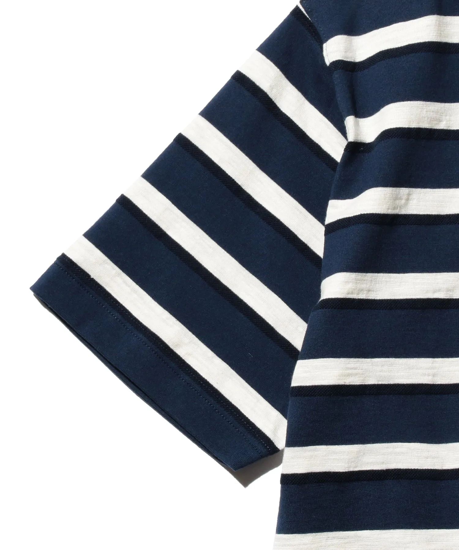 Pocket Tee Stripe - Navy
