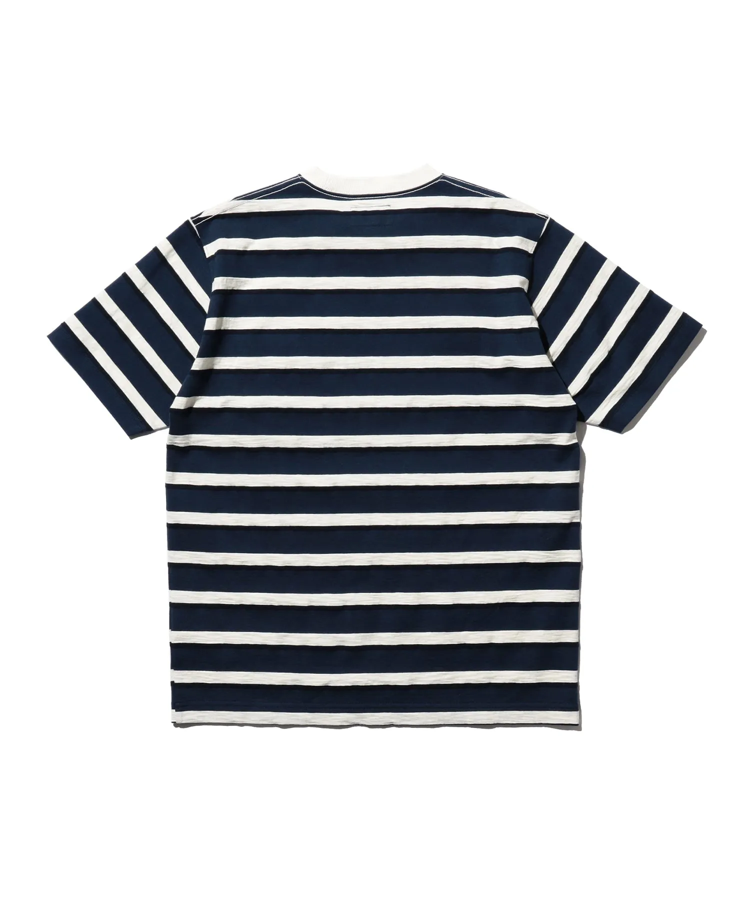 Pocket Tee Stripe - Navy