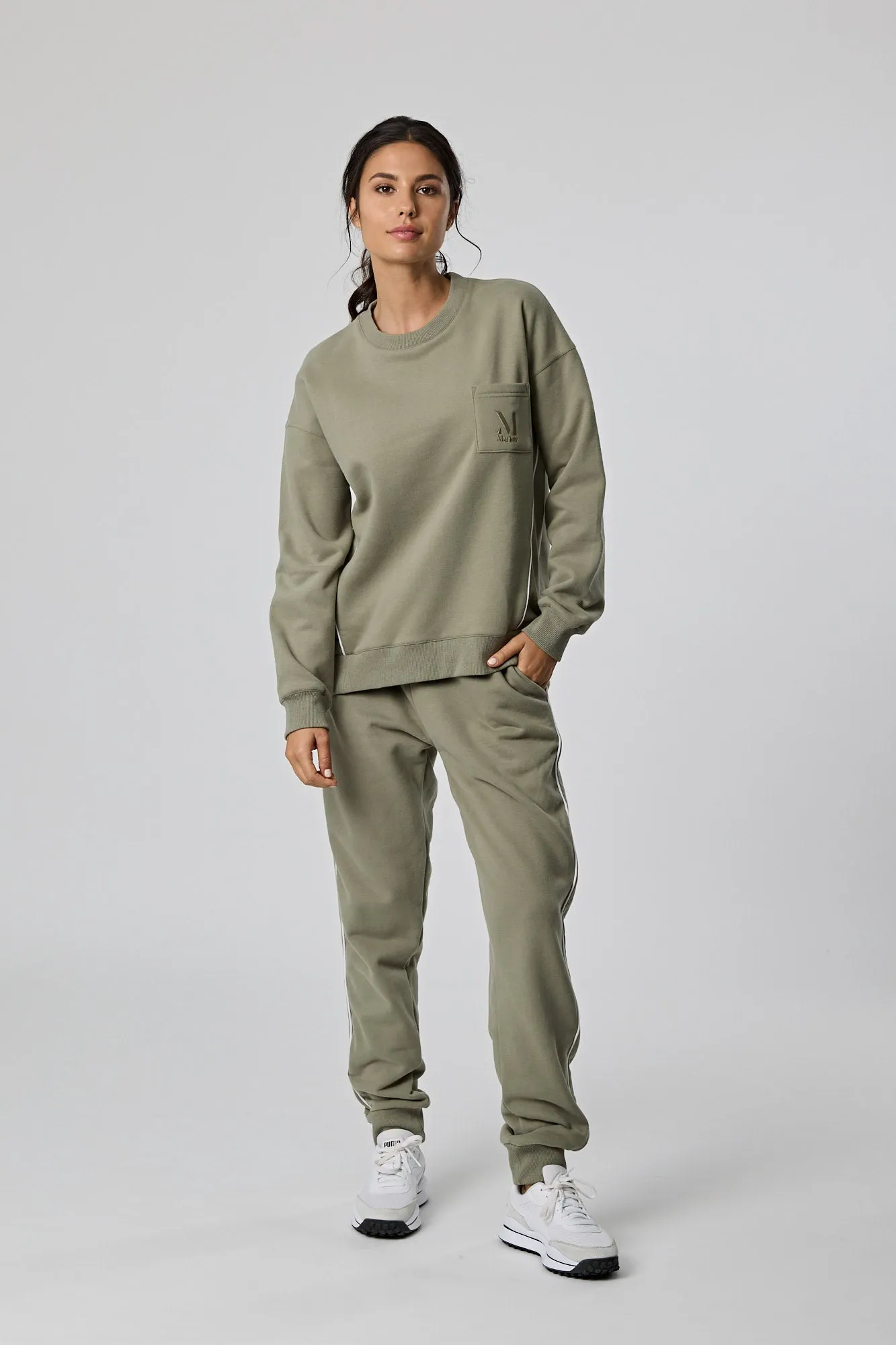 Pocket Track Pant - Sage