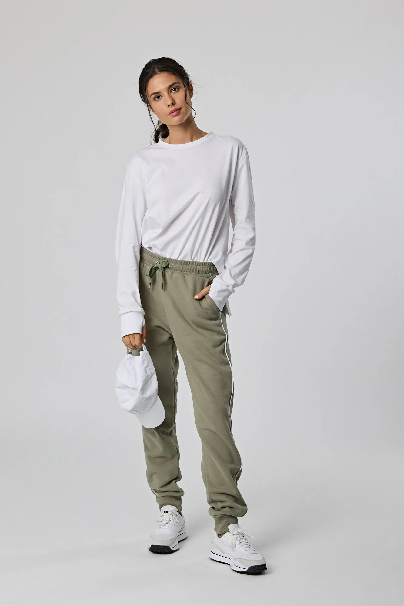 Pocket Track Pant - Sage