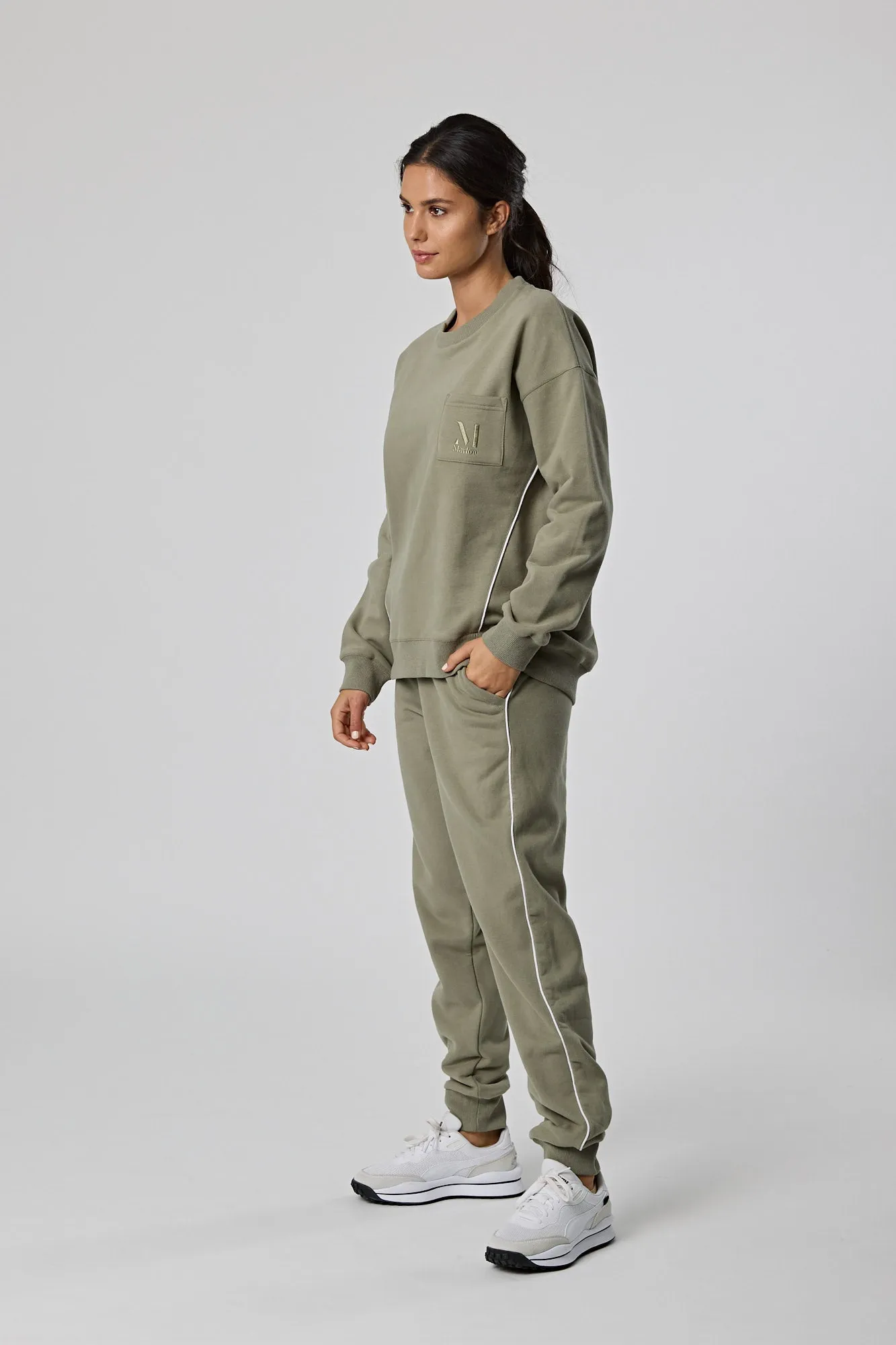 Pocket Track Pant - Sage
