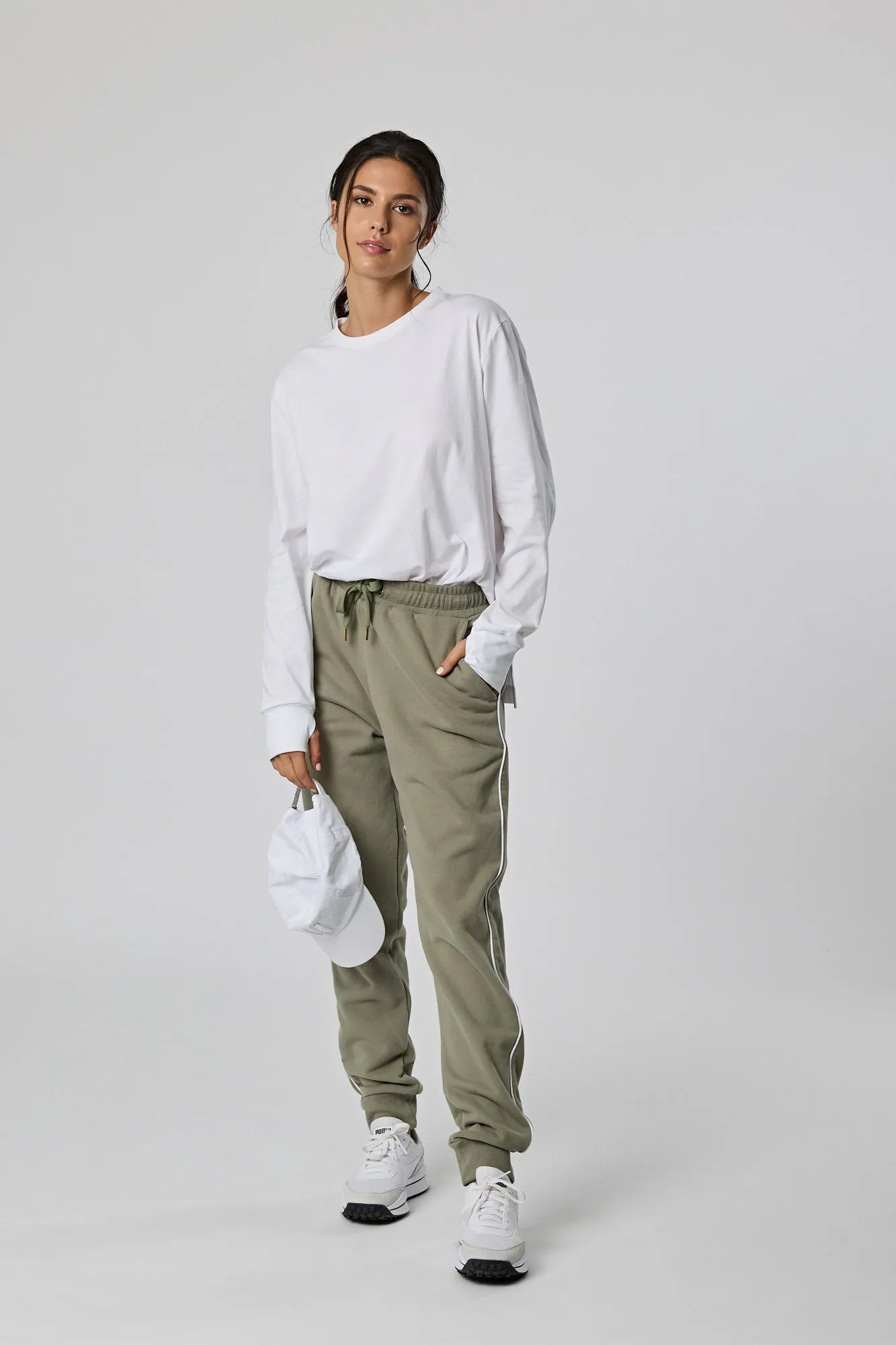 Pocket Track Pant - Sage