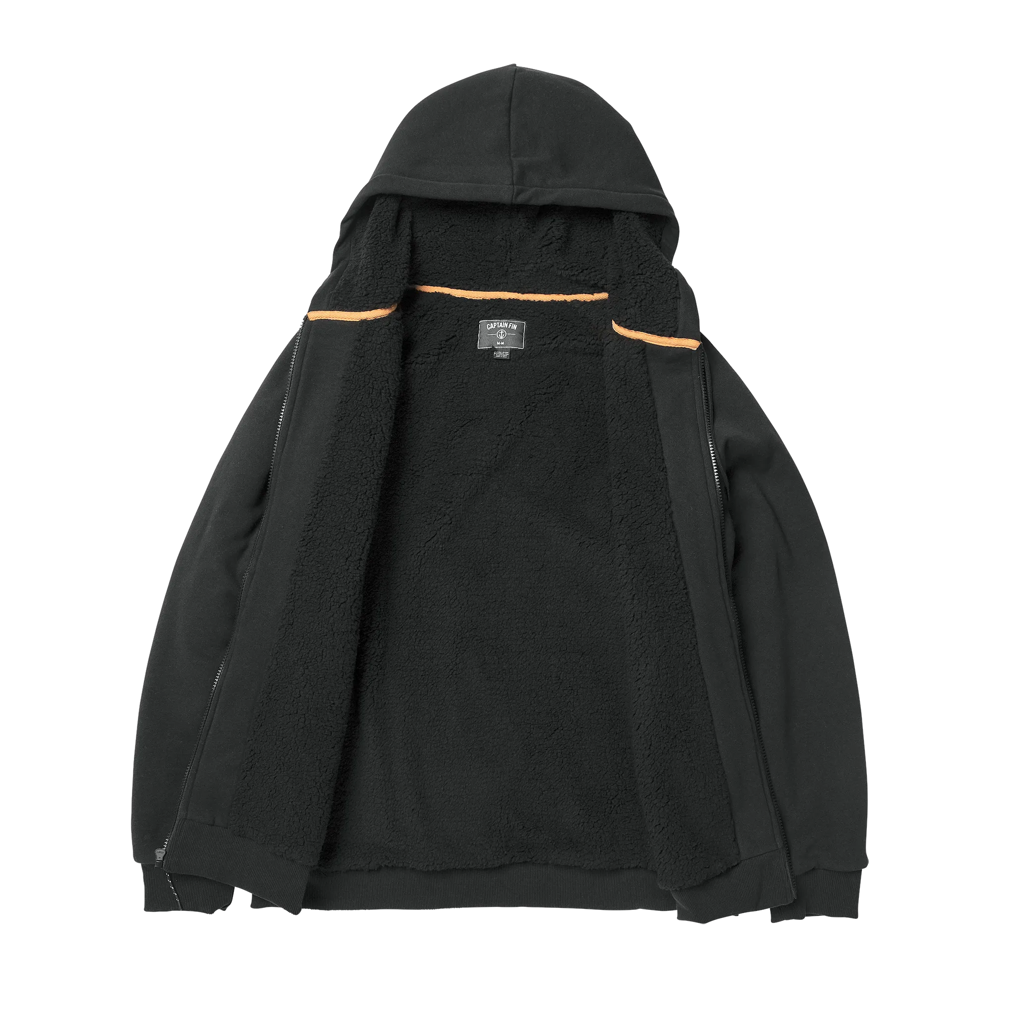 Polar Winds Zip Hoodie - Black