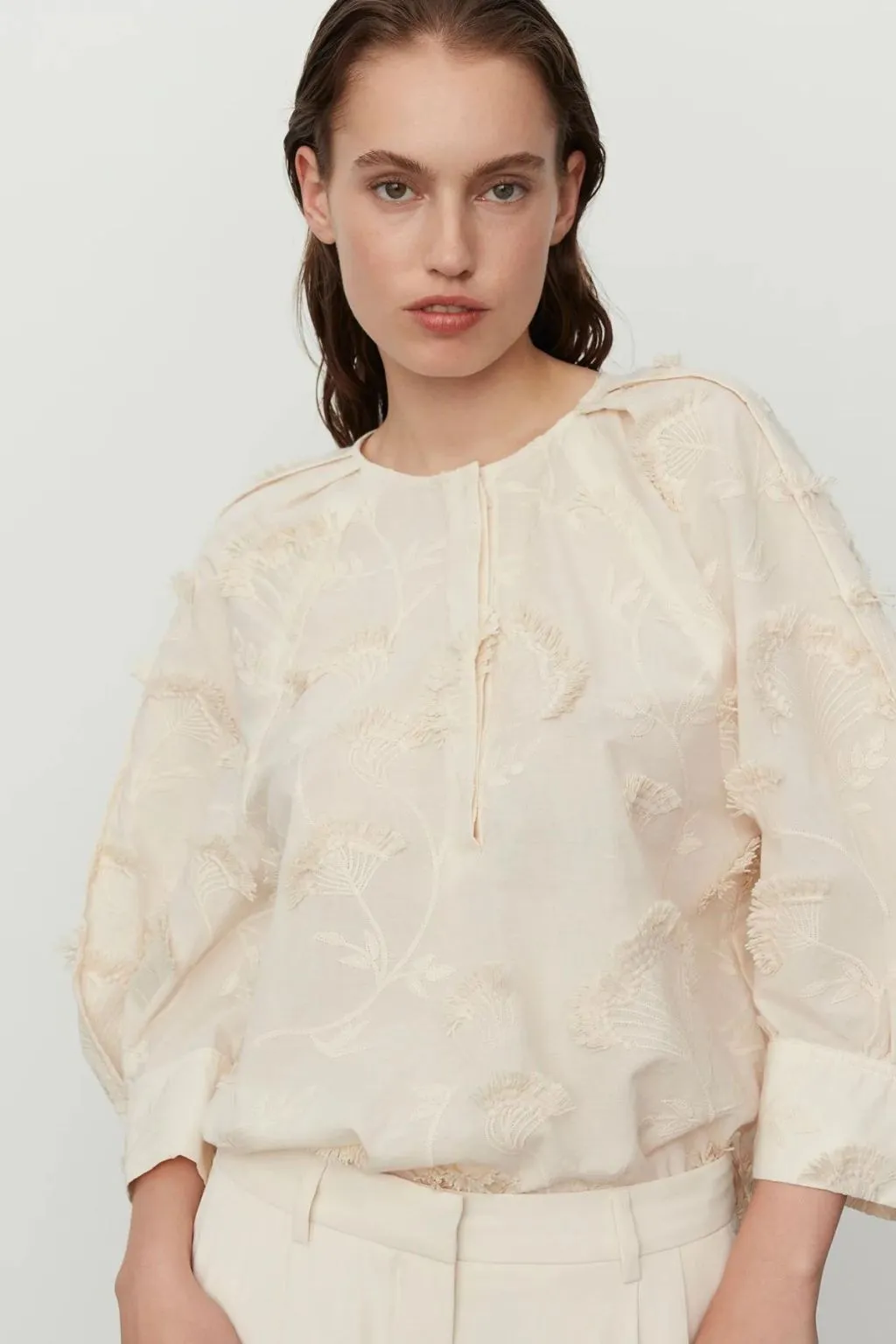 Porter Blouse Jet Stream