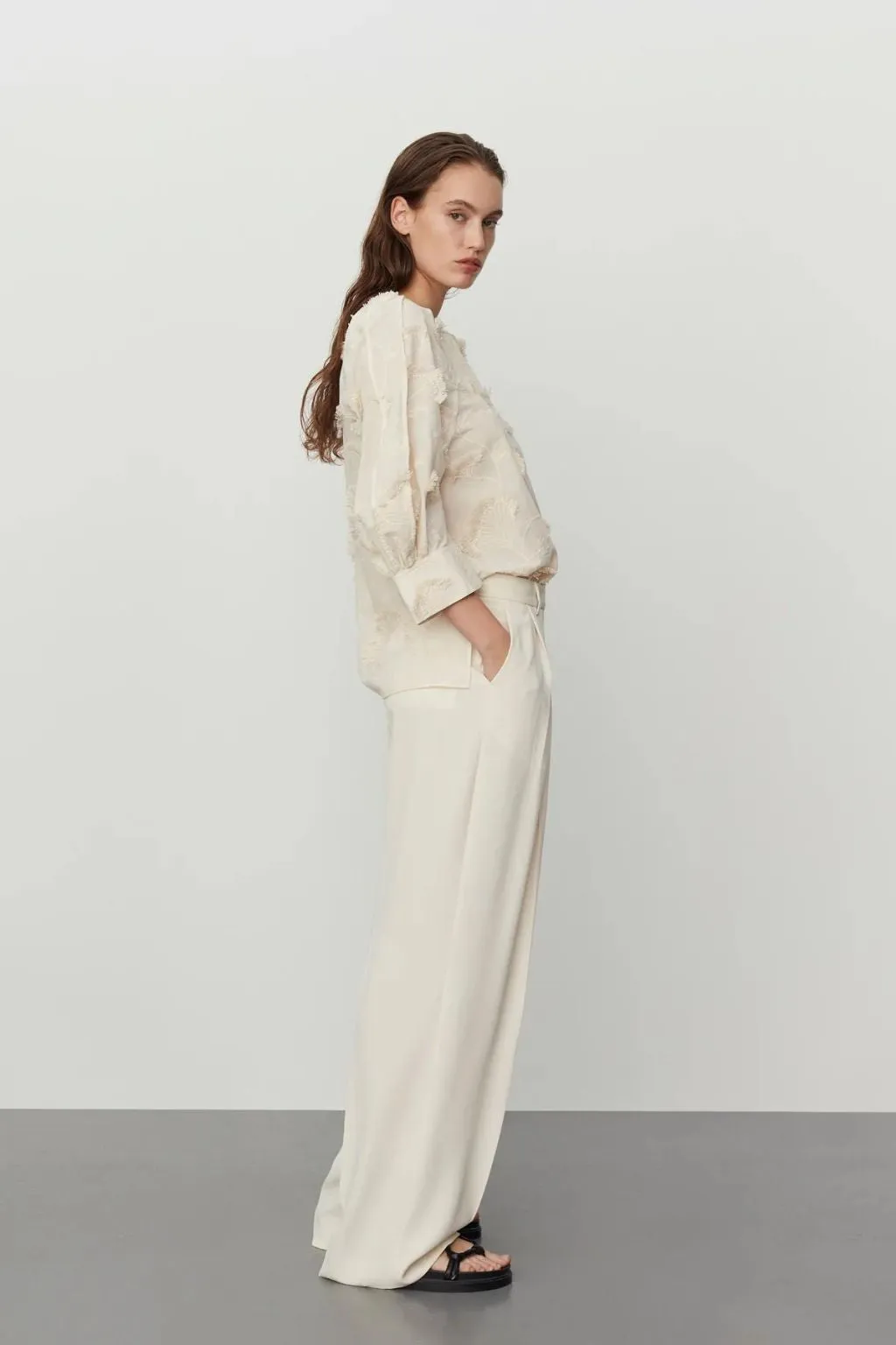 Porter Blouse Jet Stream