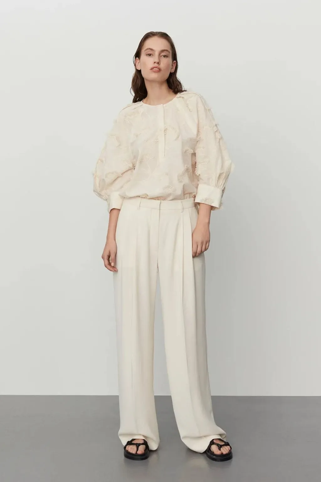 Porter Blouse Jet Stream