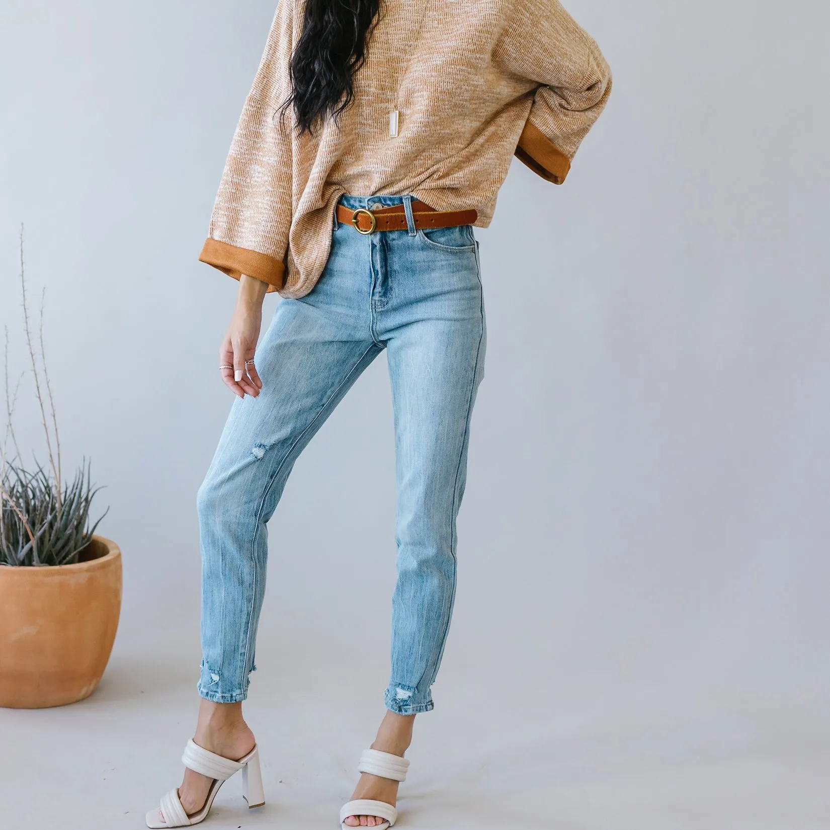 Portland High Rise Mom Jean by Kancan