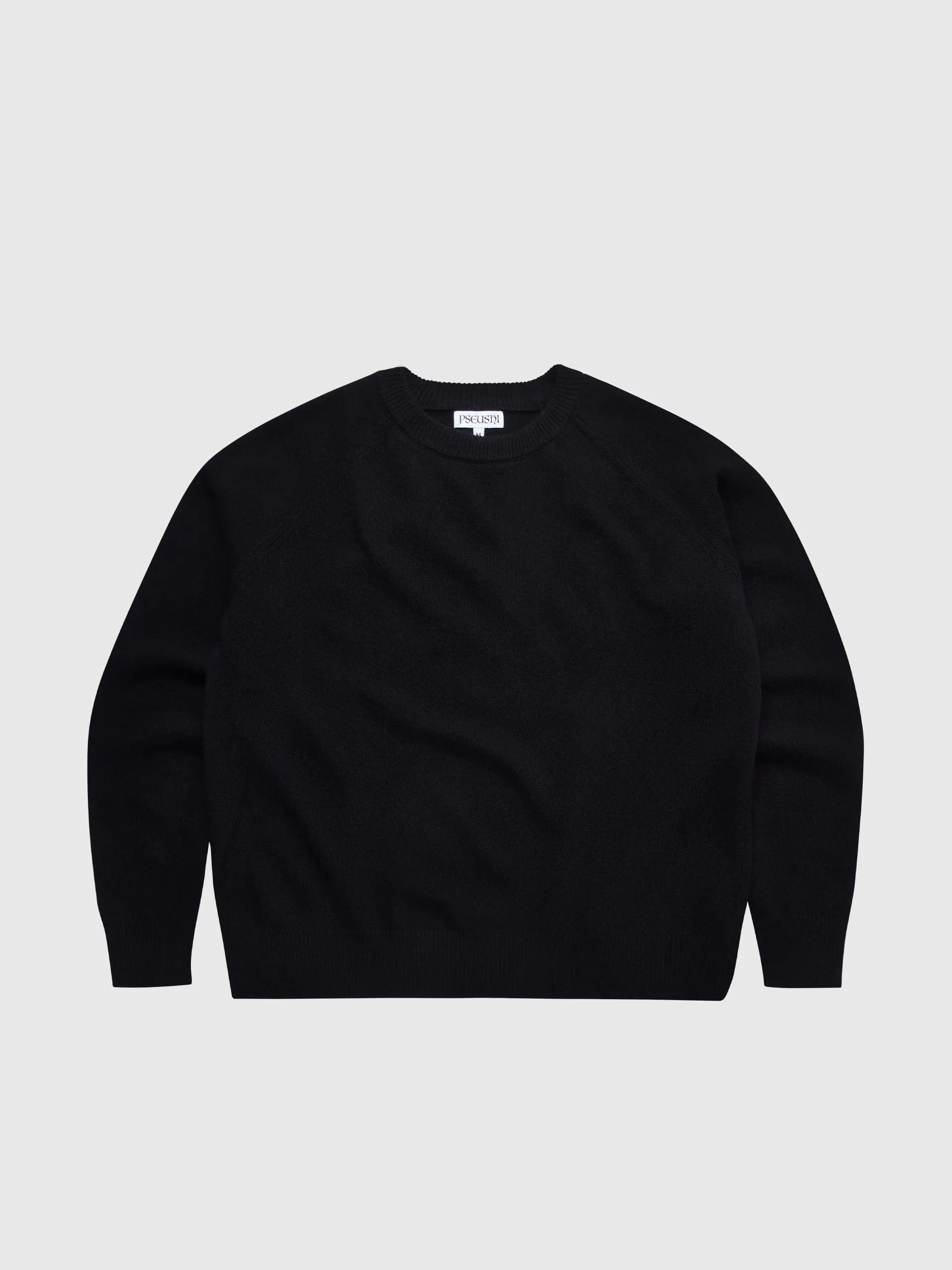 PSEUSHI Lambswool Sweater Black