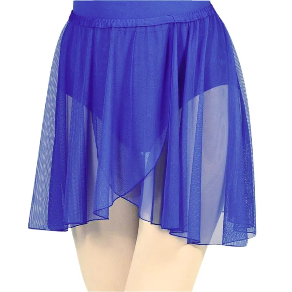 Pull-on Wrap Skirt Mesh Adult