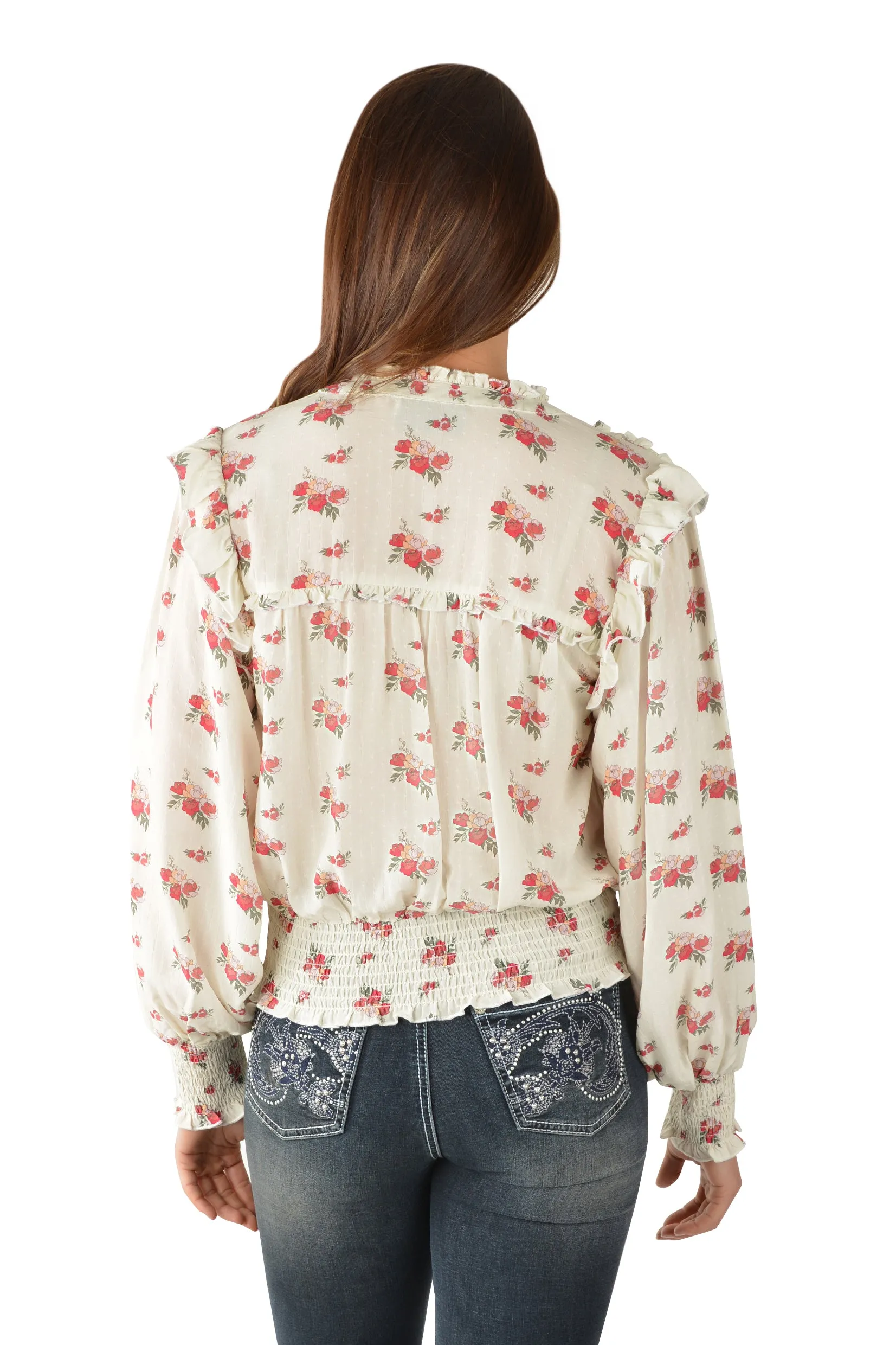 Pure Western Ladies Kitty Blouse - Multi - P3W2543707