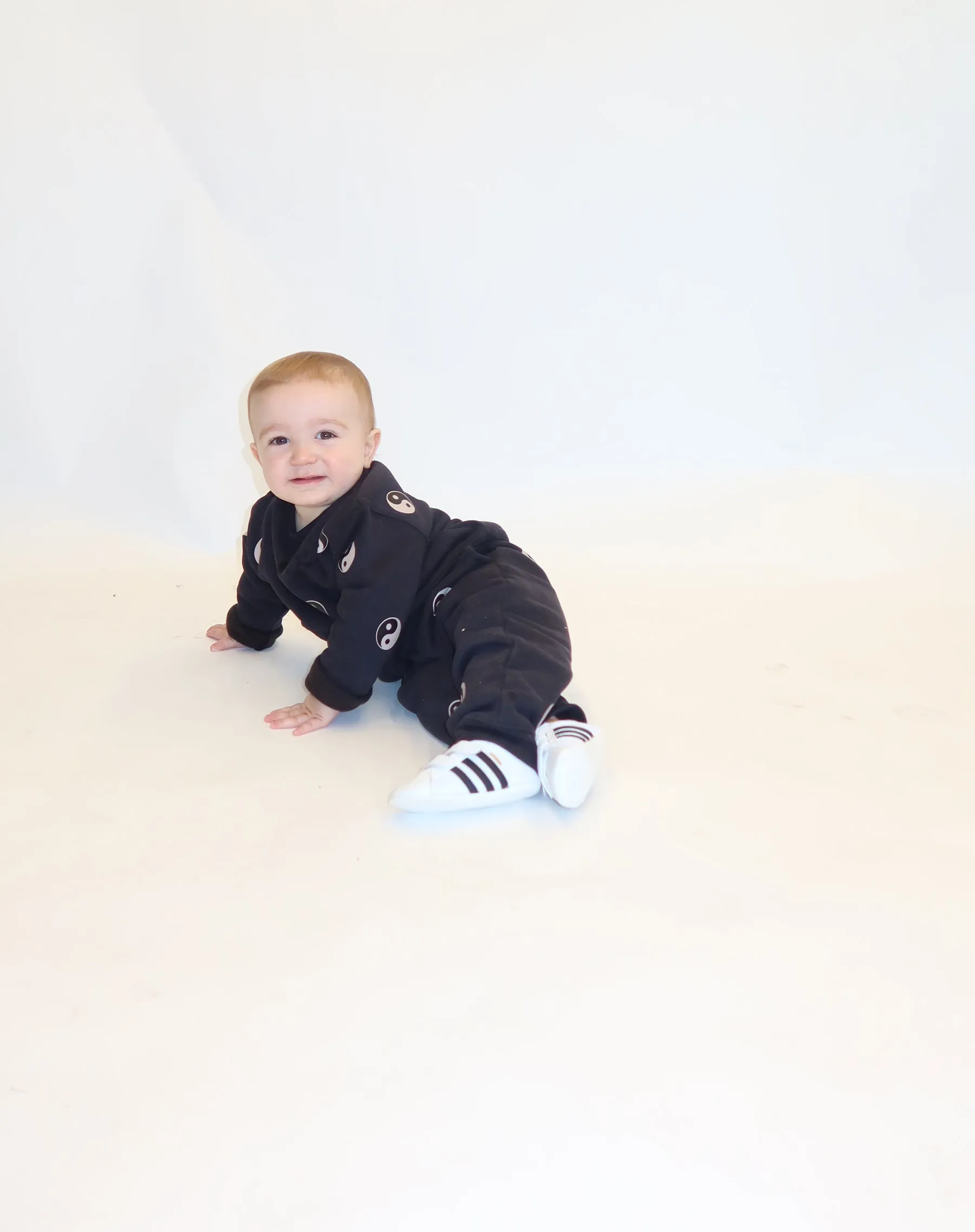 "All Over Yin Yang" Kids Oversized Jogger