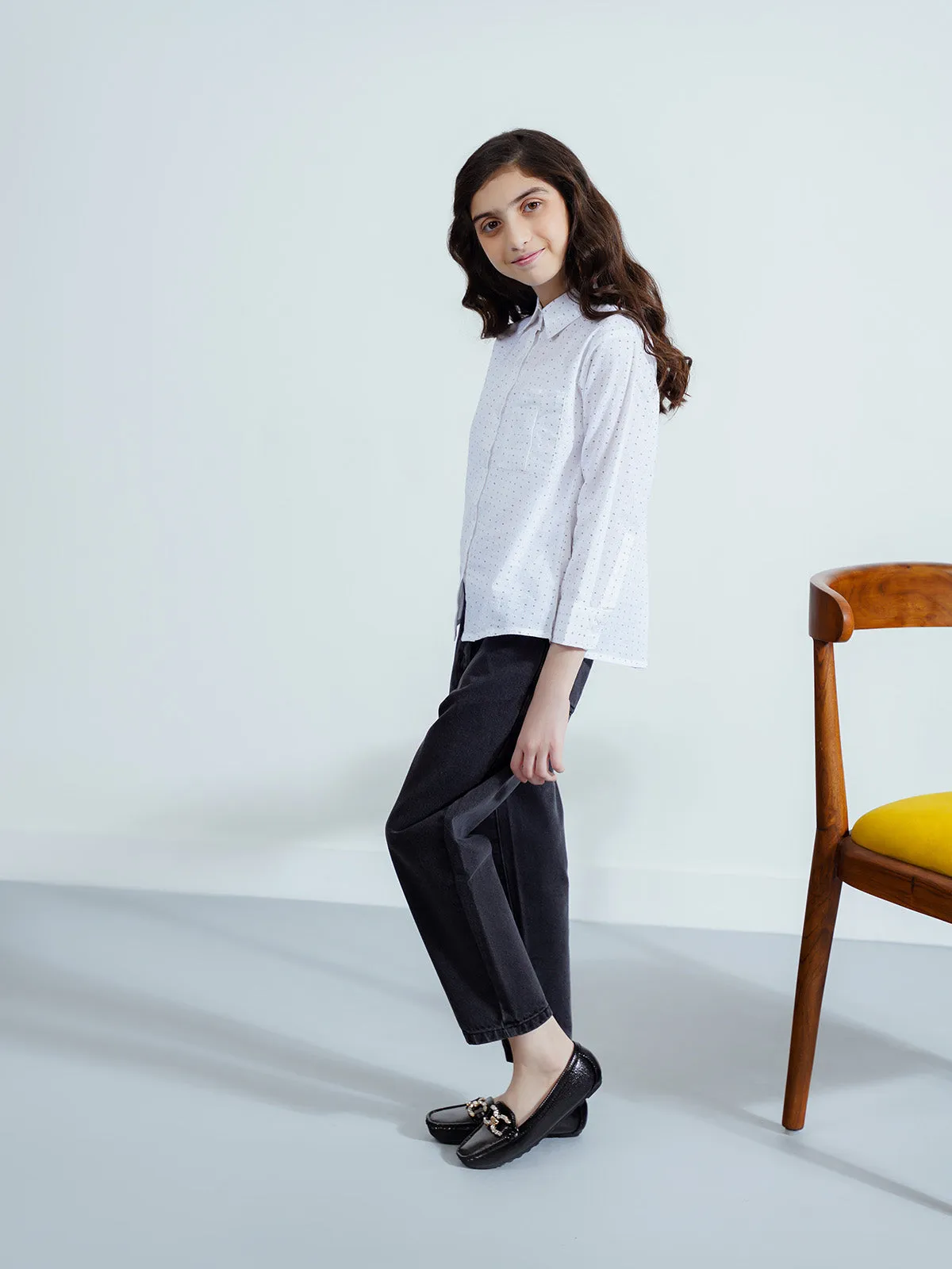 "DIMAIA" High-Quality Mom Fit Denim Pant