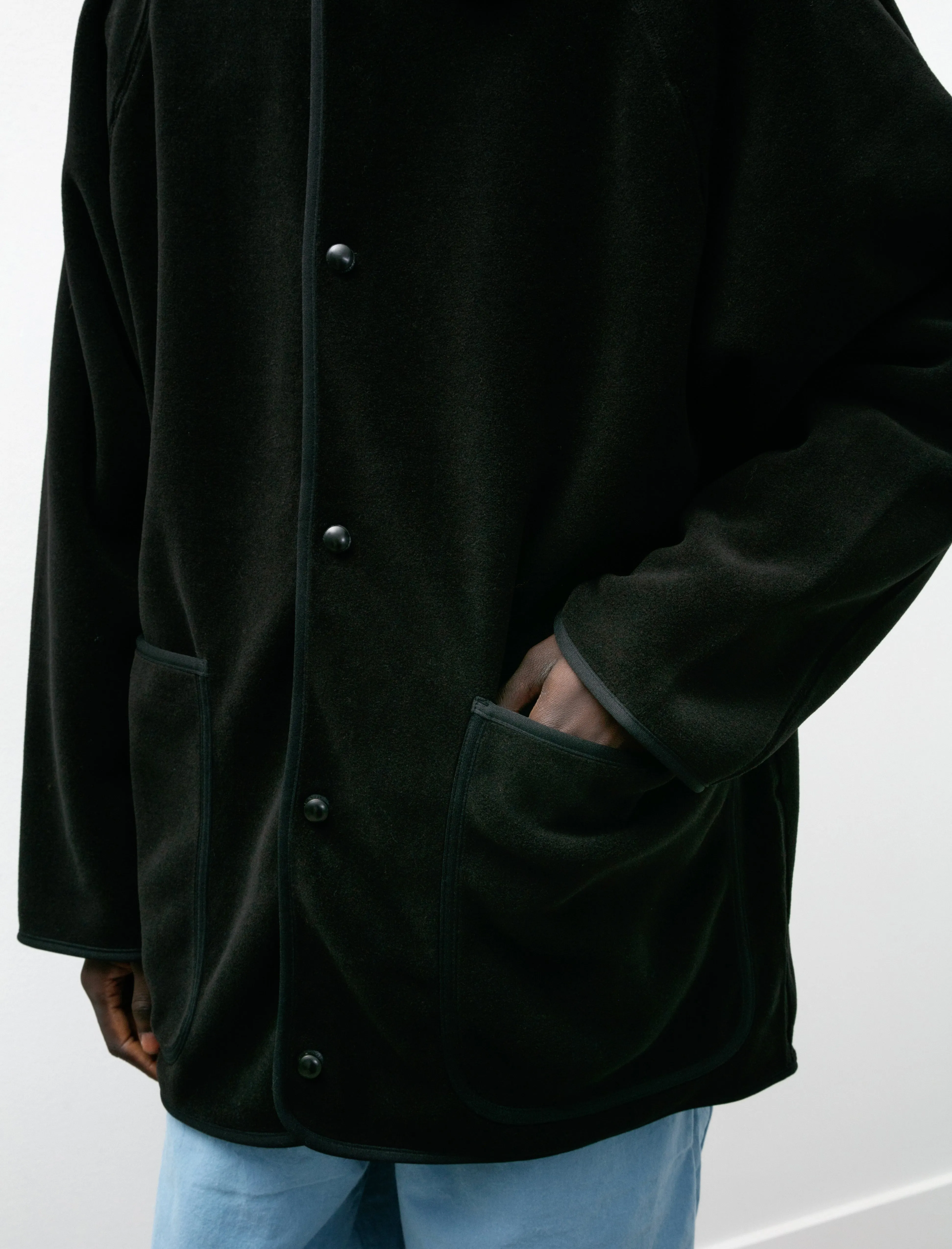 R17 Fleece-1 Black 300 Jacket