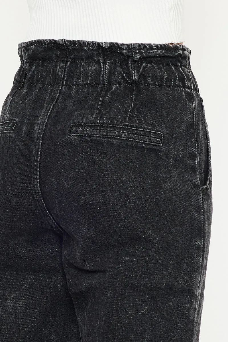 Rachelle Ultra High Rise Paperbag Mom Jeans