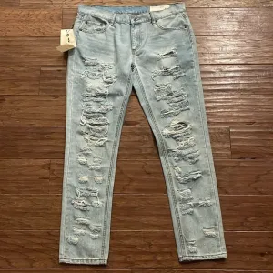 Rag &amp; Bone The Dre Thrasher Boyfriend Light Wash Jeans Size 28