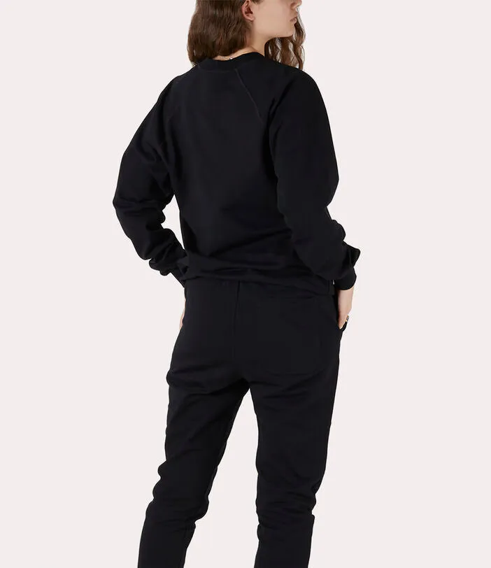 Raglan sweatshirt black