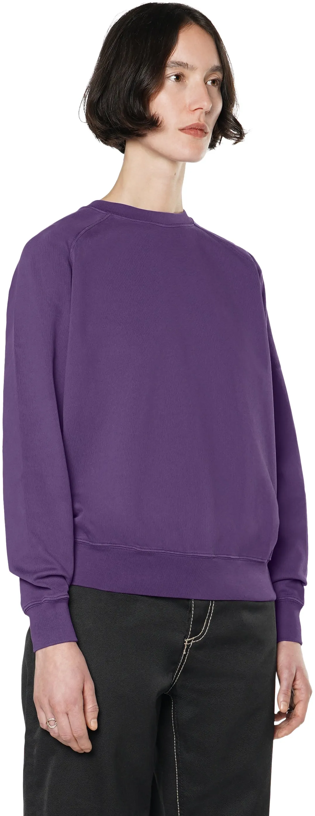 Raglan Sweatshirt, Purple Dawn