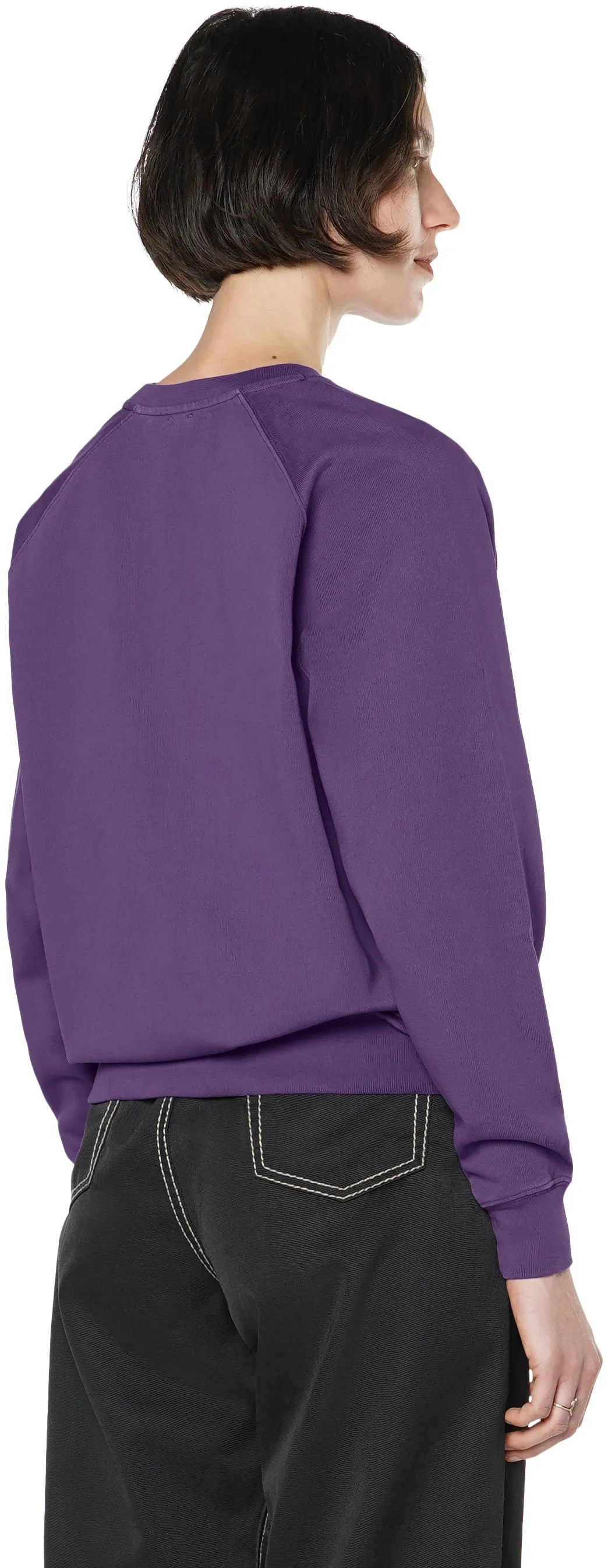 Raglan Sweatshirt, Purple Dawn